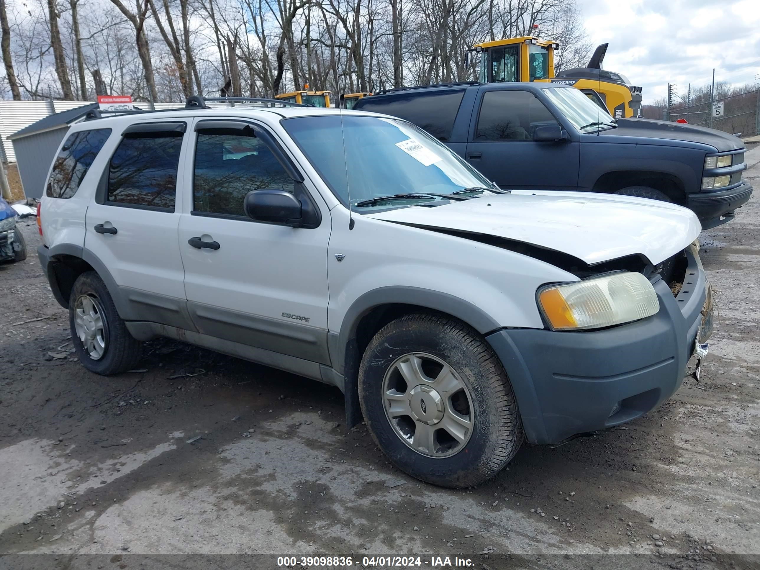 FORD ESCAPE 2001 1fmyu04161kf86201