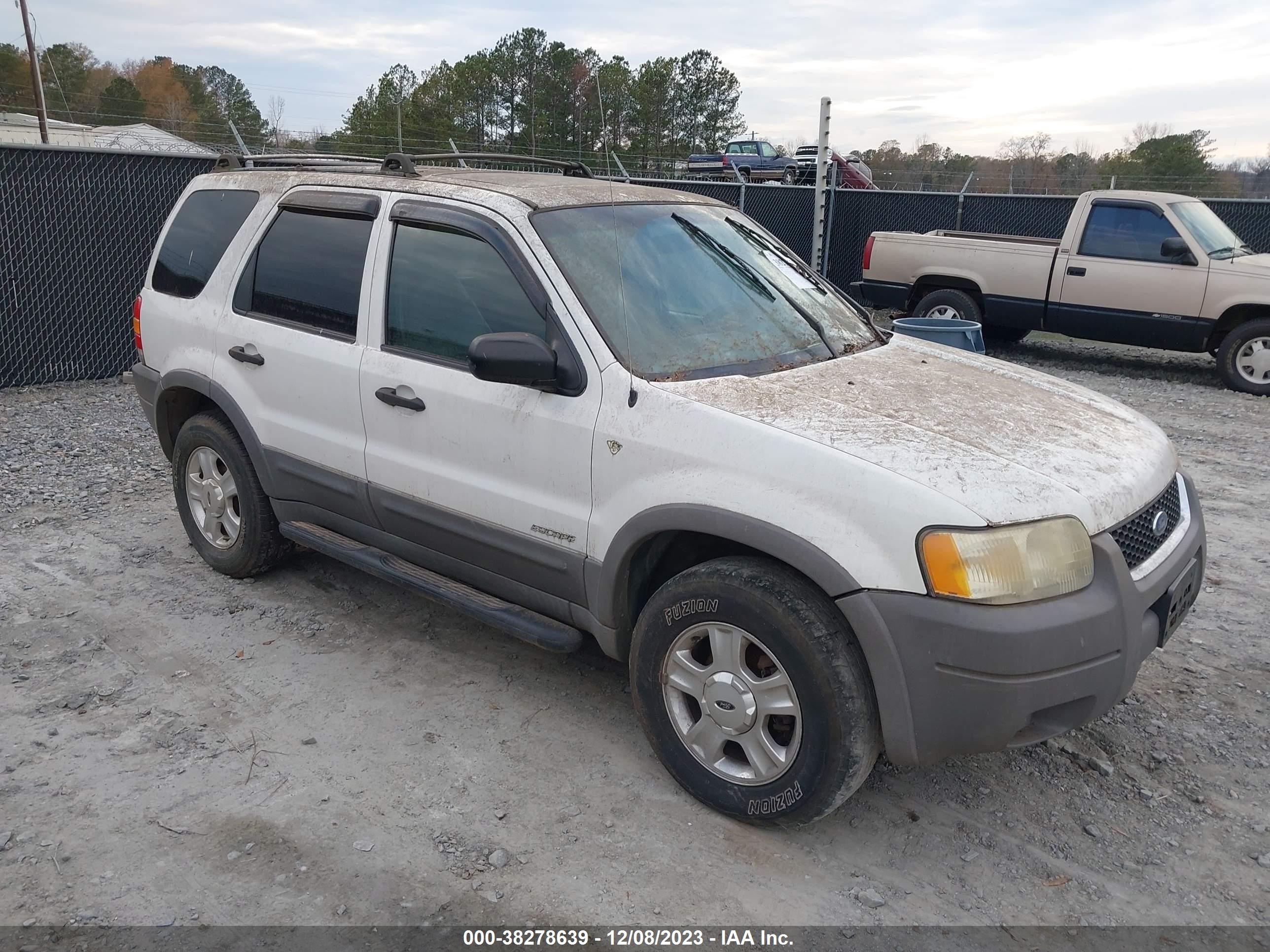 FORD ESCAPE 2001 1fmyu04181ke96984