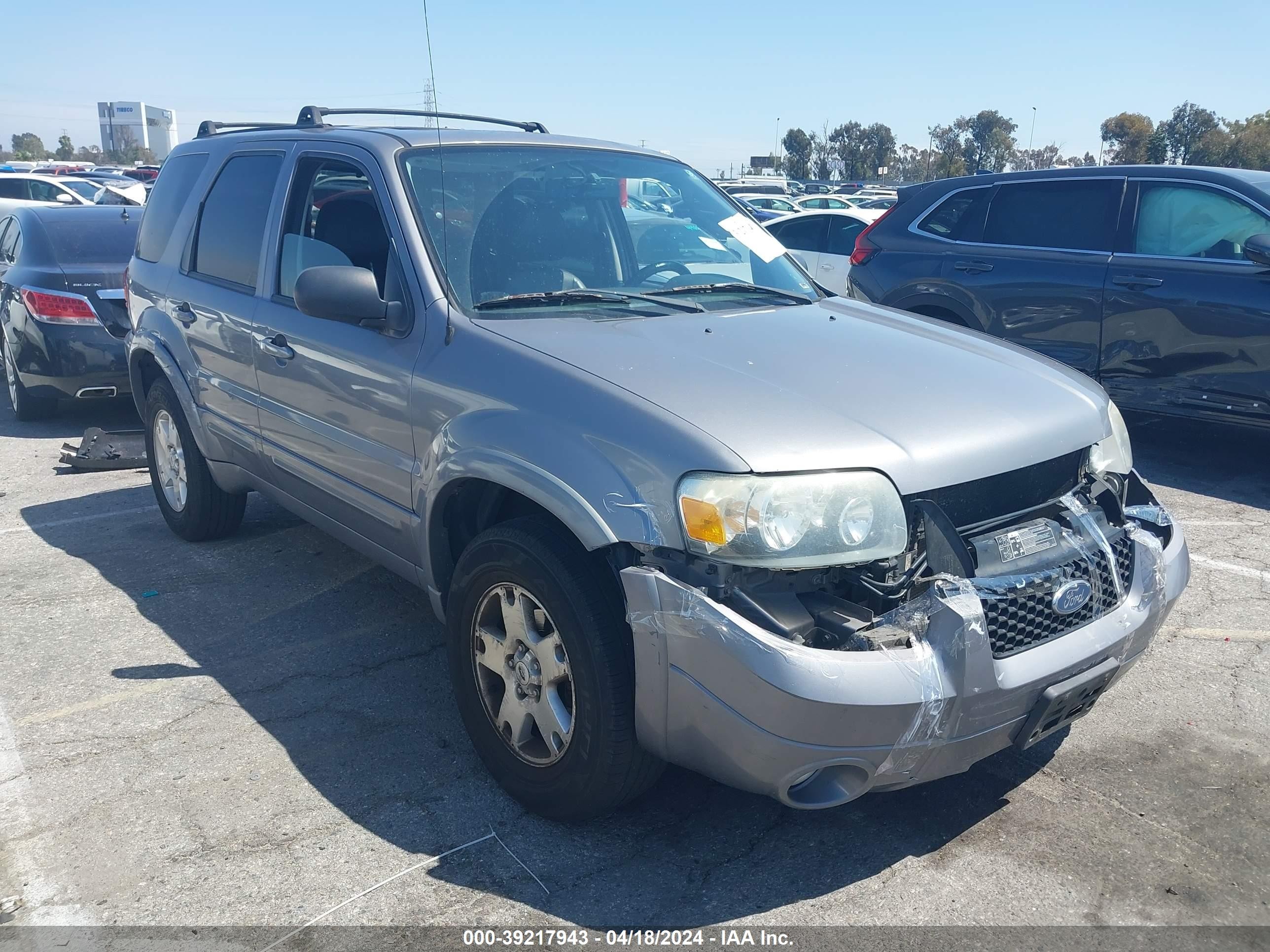 FORD ESCAPE 2007 1fmyu04197kc05501