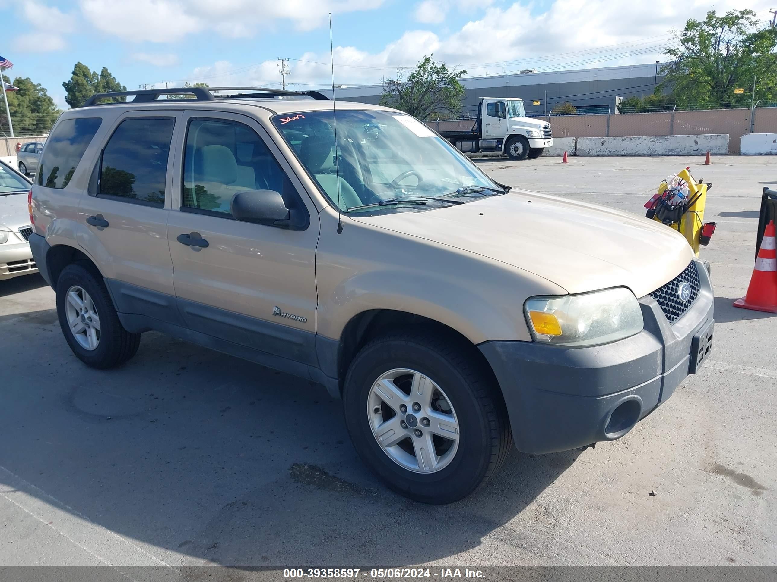 FORD ESCAPE 2007 1fmyu49h67kb60336