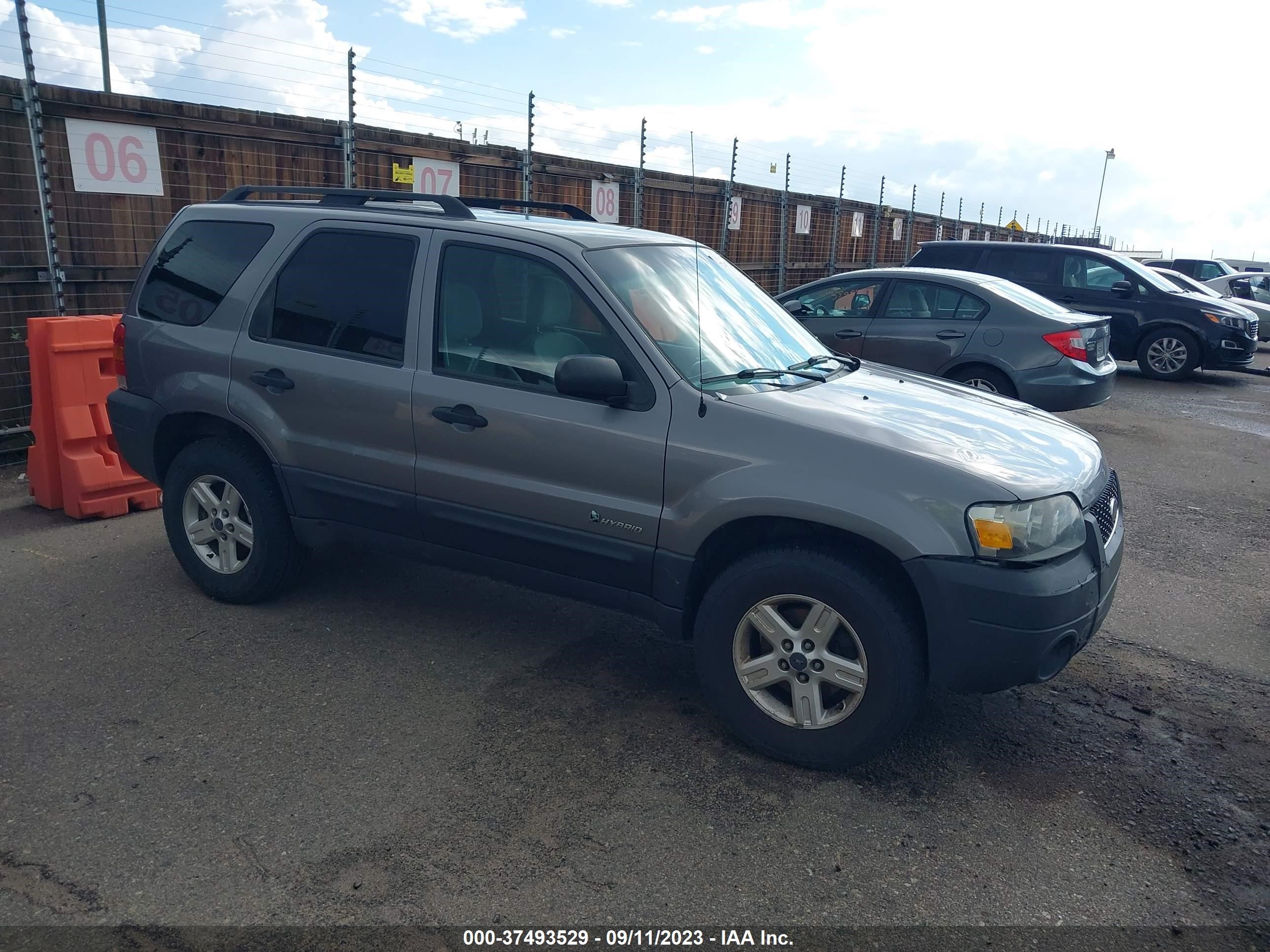 FORD ESCAPE 2007 1fmyu49h97kc09206