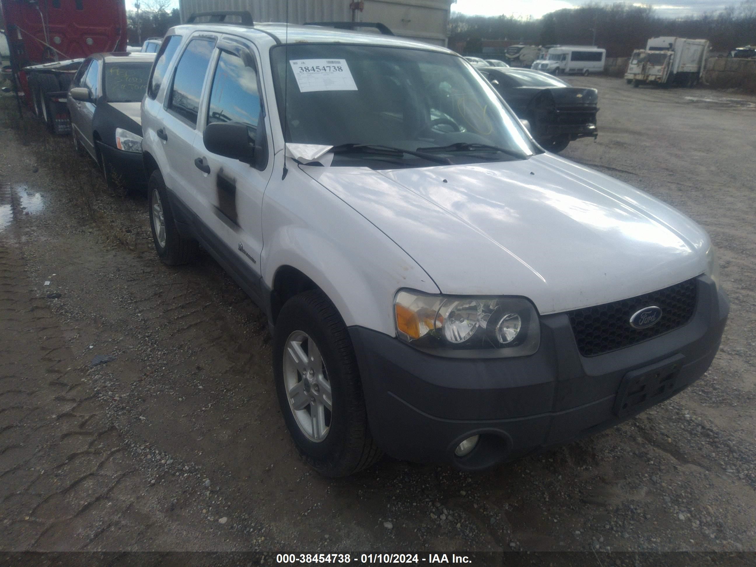 FORD ESCAPE 2007 1fmyu59h97ka18228