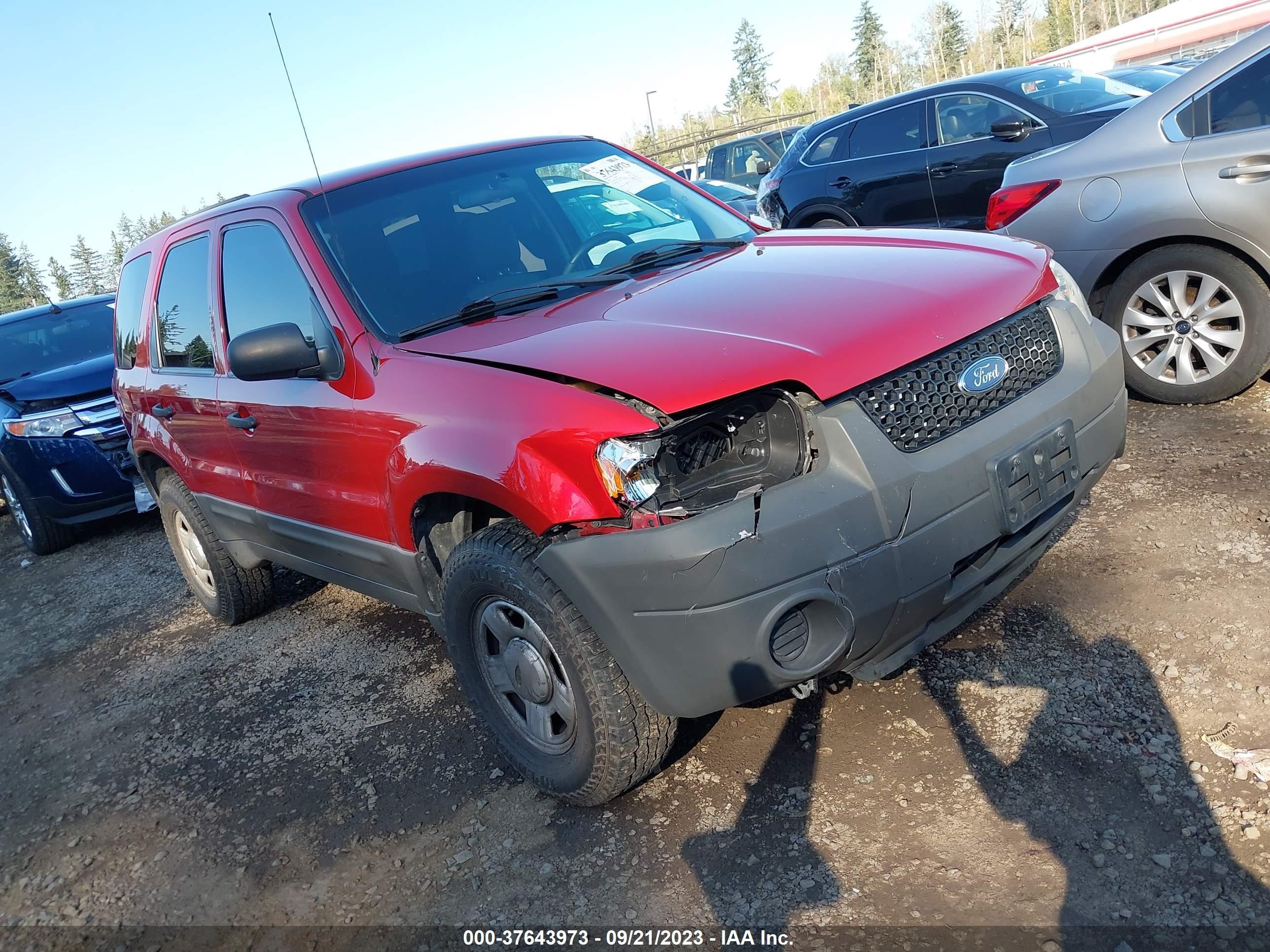 FORD ESCAPE 2005 1fmyu92z45ke31181