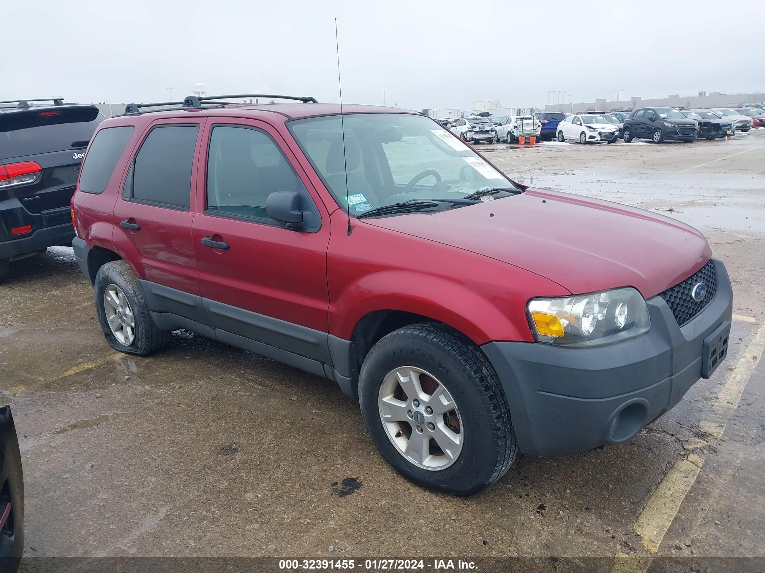 FORD ESCAPE 2005 1fmyu93105kb94441