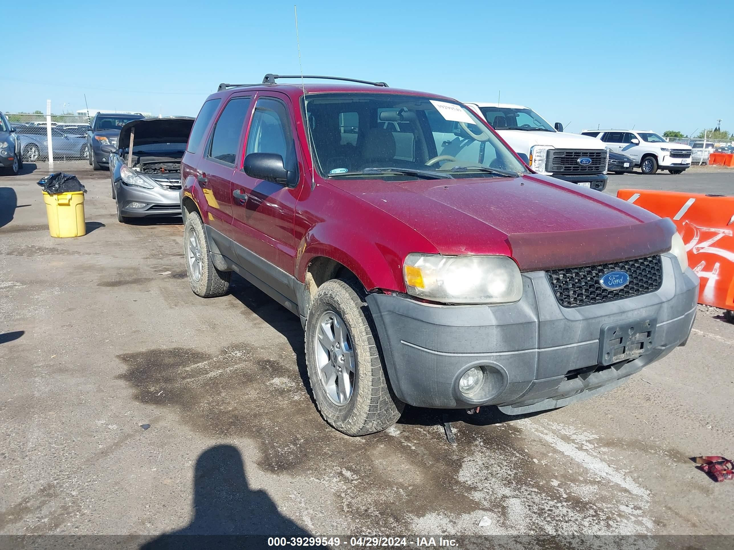 FORD ESCAPE 2005 1fmyu93125da01095