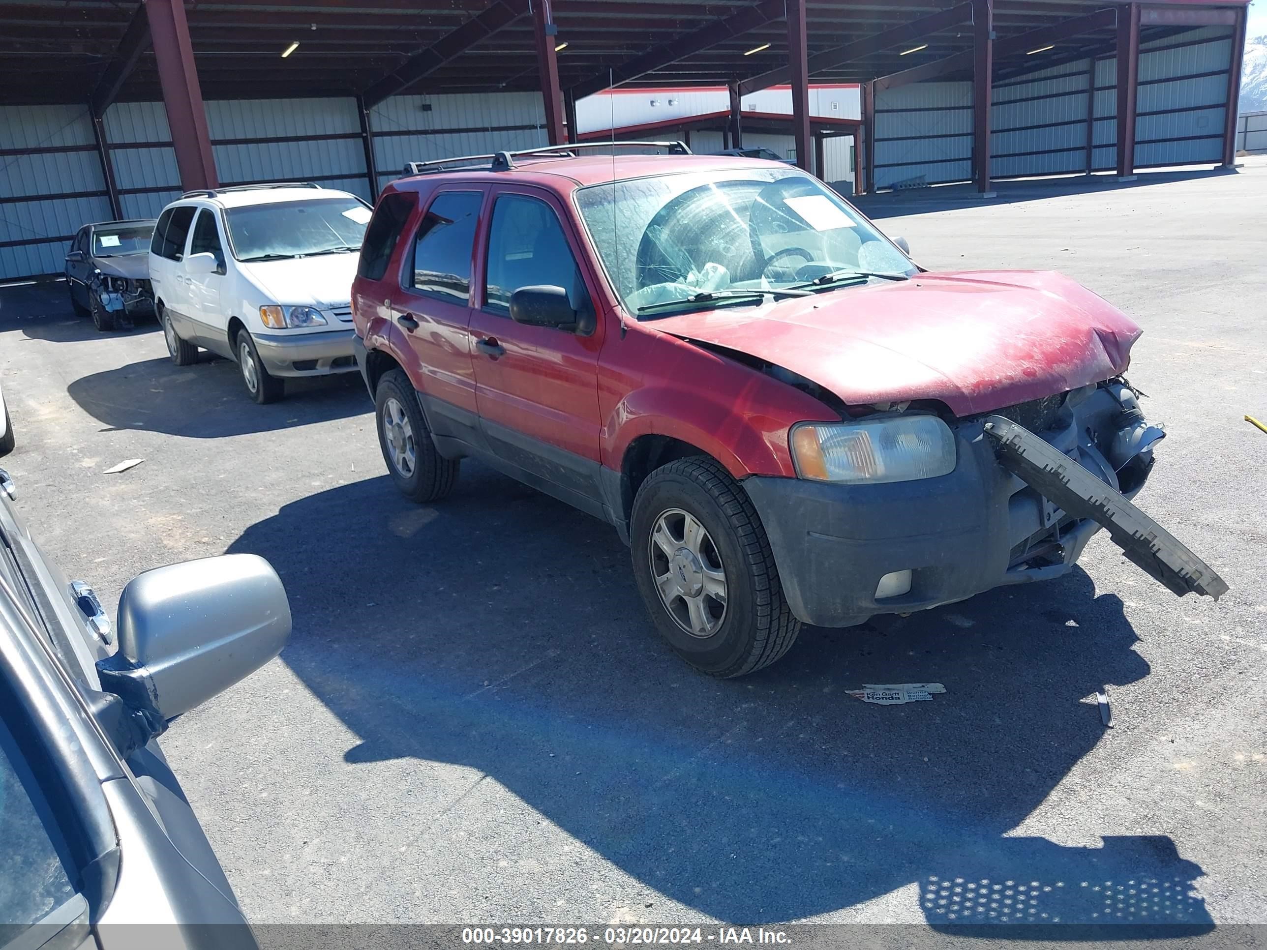 FORD ESCAPE 2003 1fmyu93133kb44839