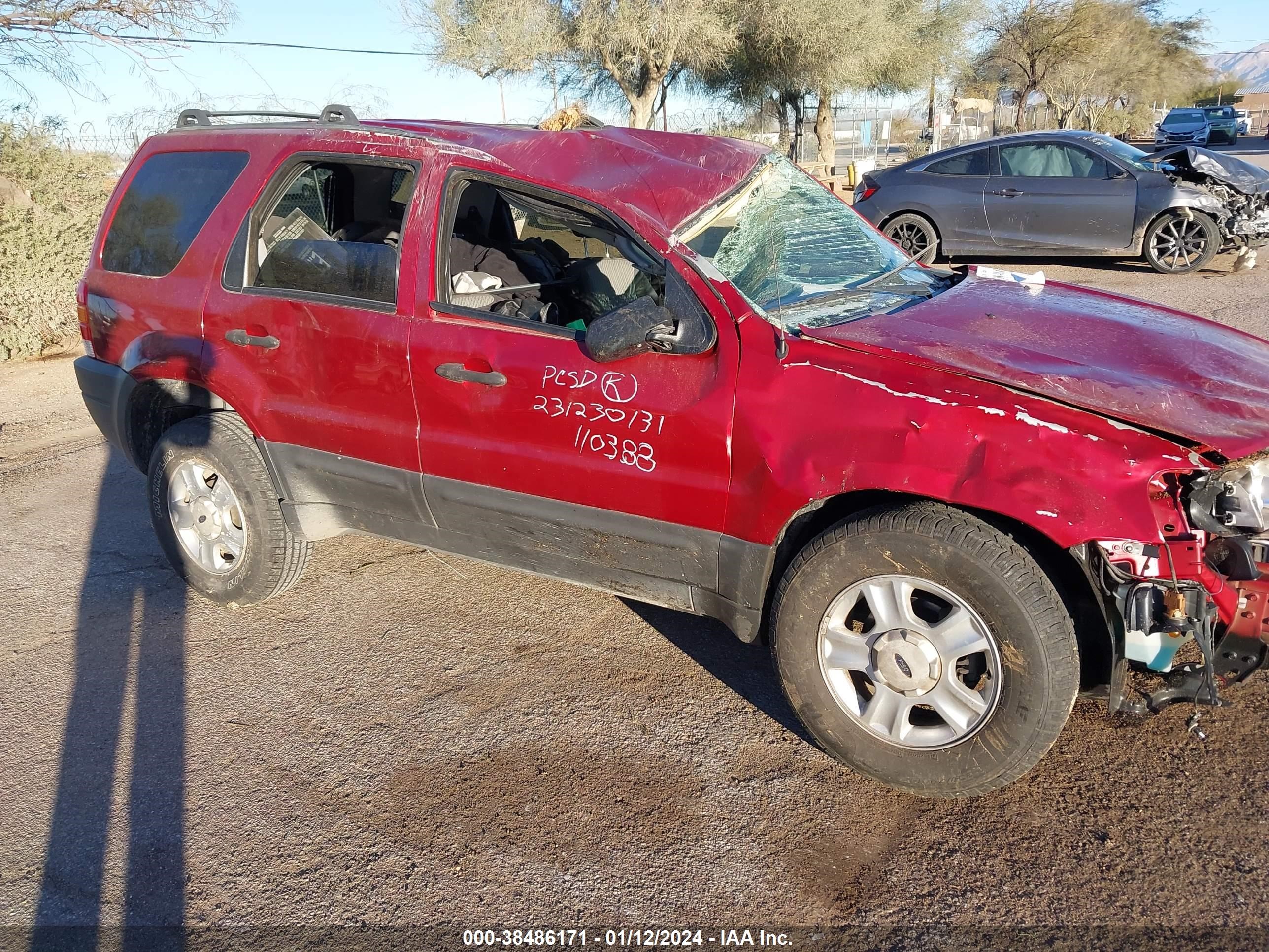 FORD ESCAPE 2004 1fmyu93164da16830