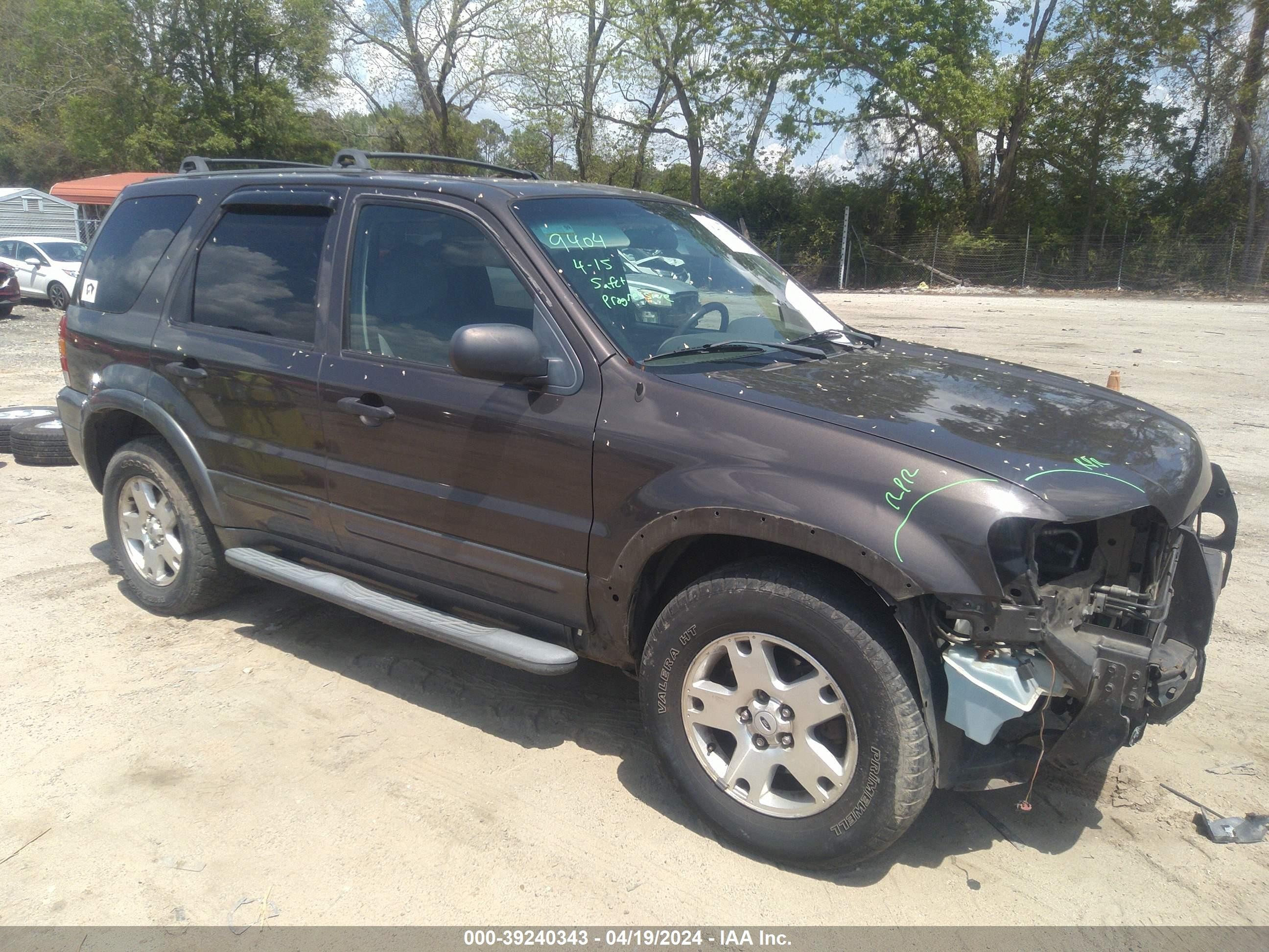 FORD ESCAPE 2006 1fmyu93176kc34256