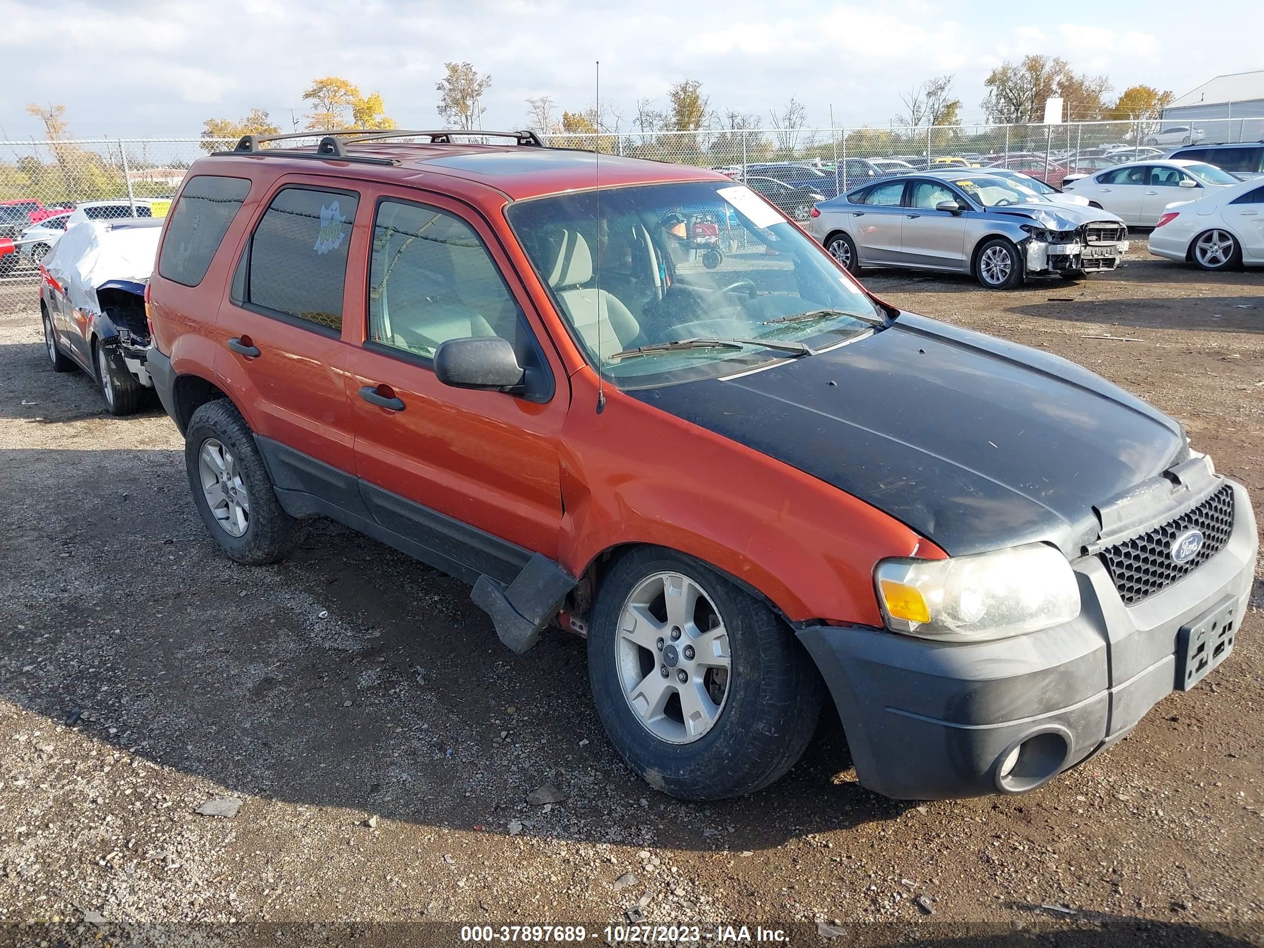 FORD ESCAPE 2007 1fmyu93187kb44907