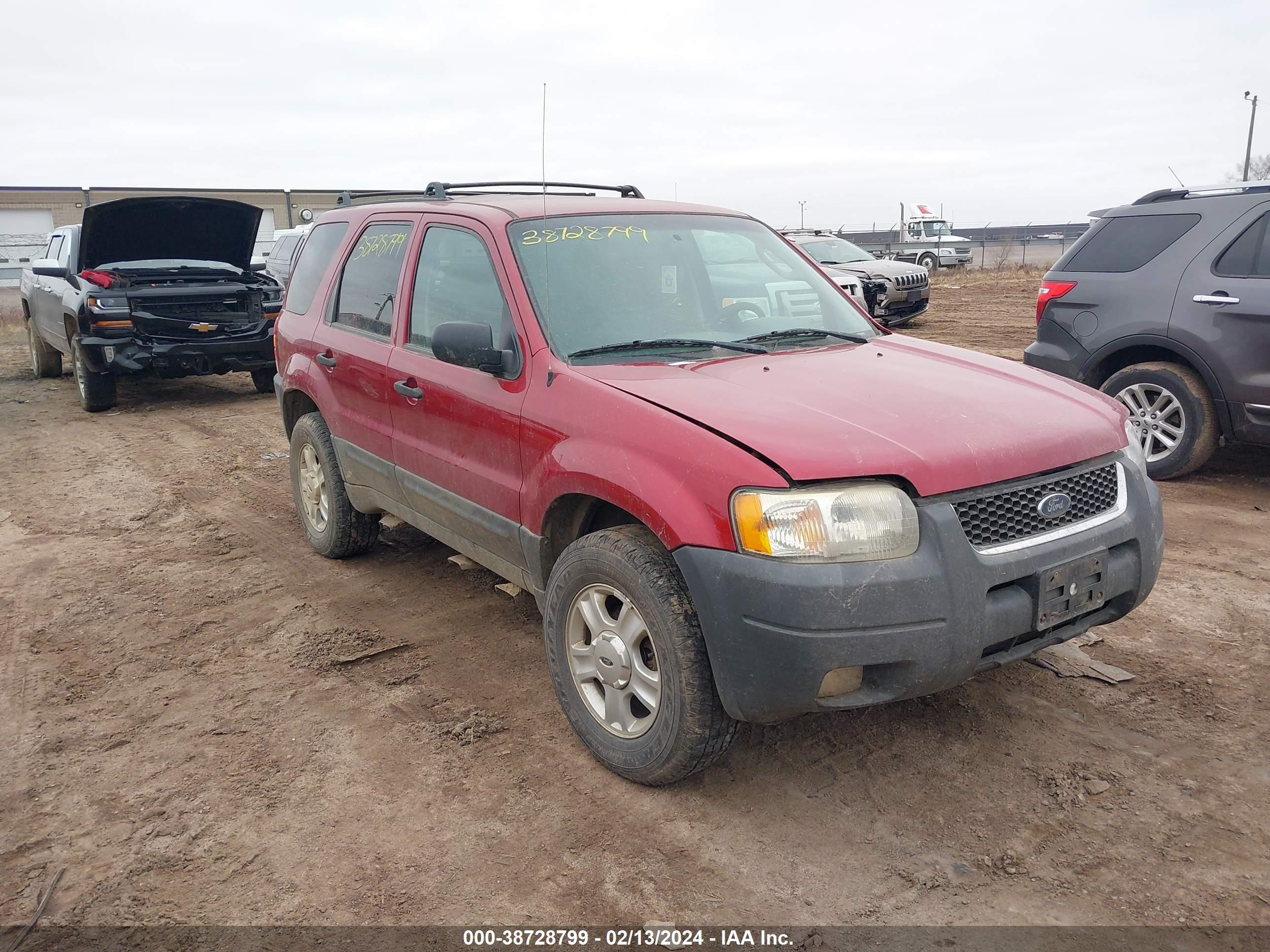 FORD ESCAPE 2003 1fmyu93193kc04719