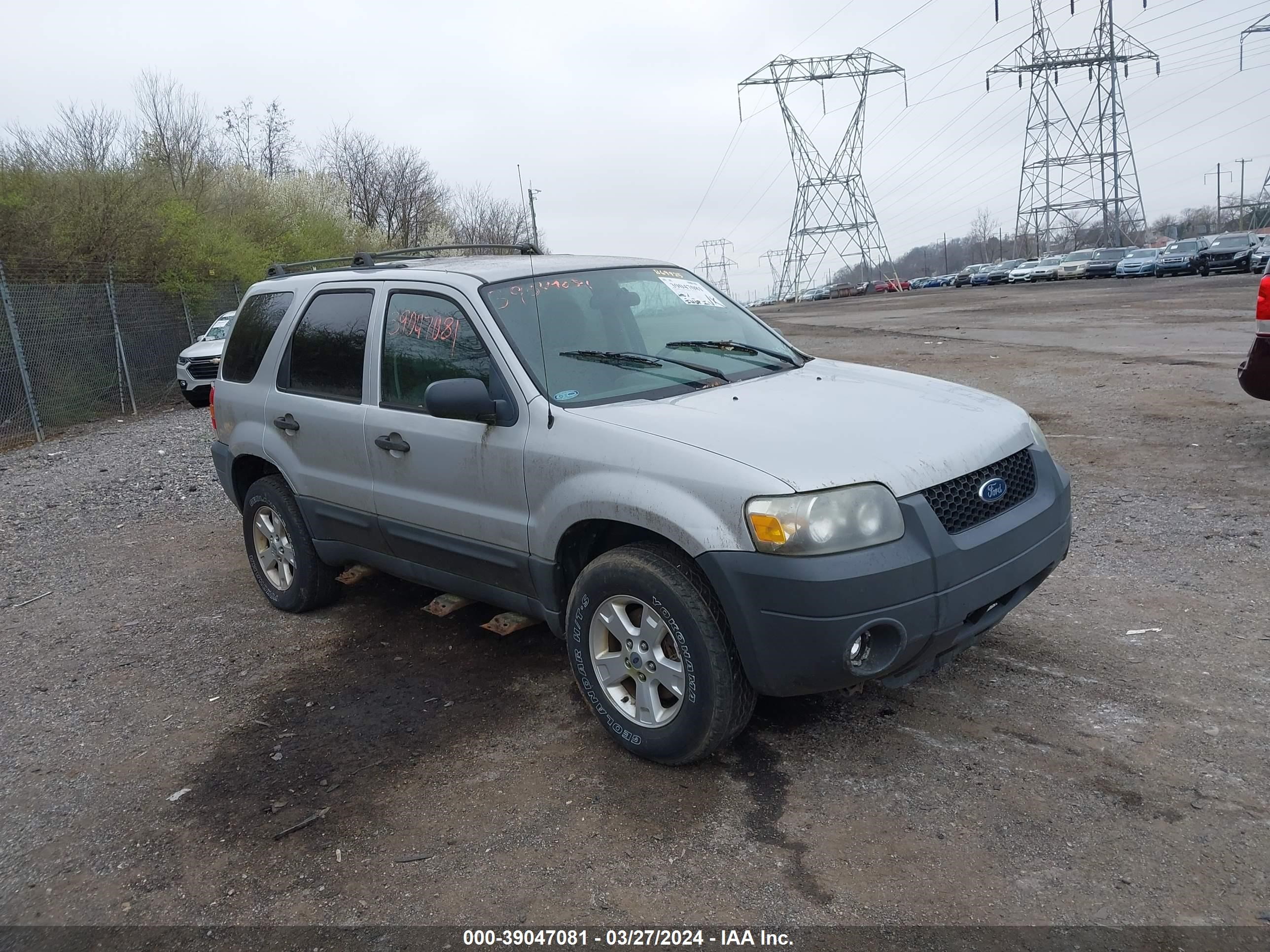 FORD ESCAPE 2005 1fmyu93195kb69425