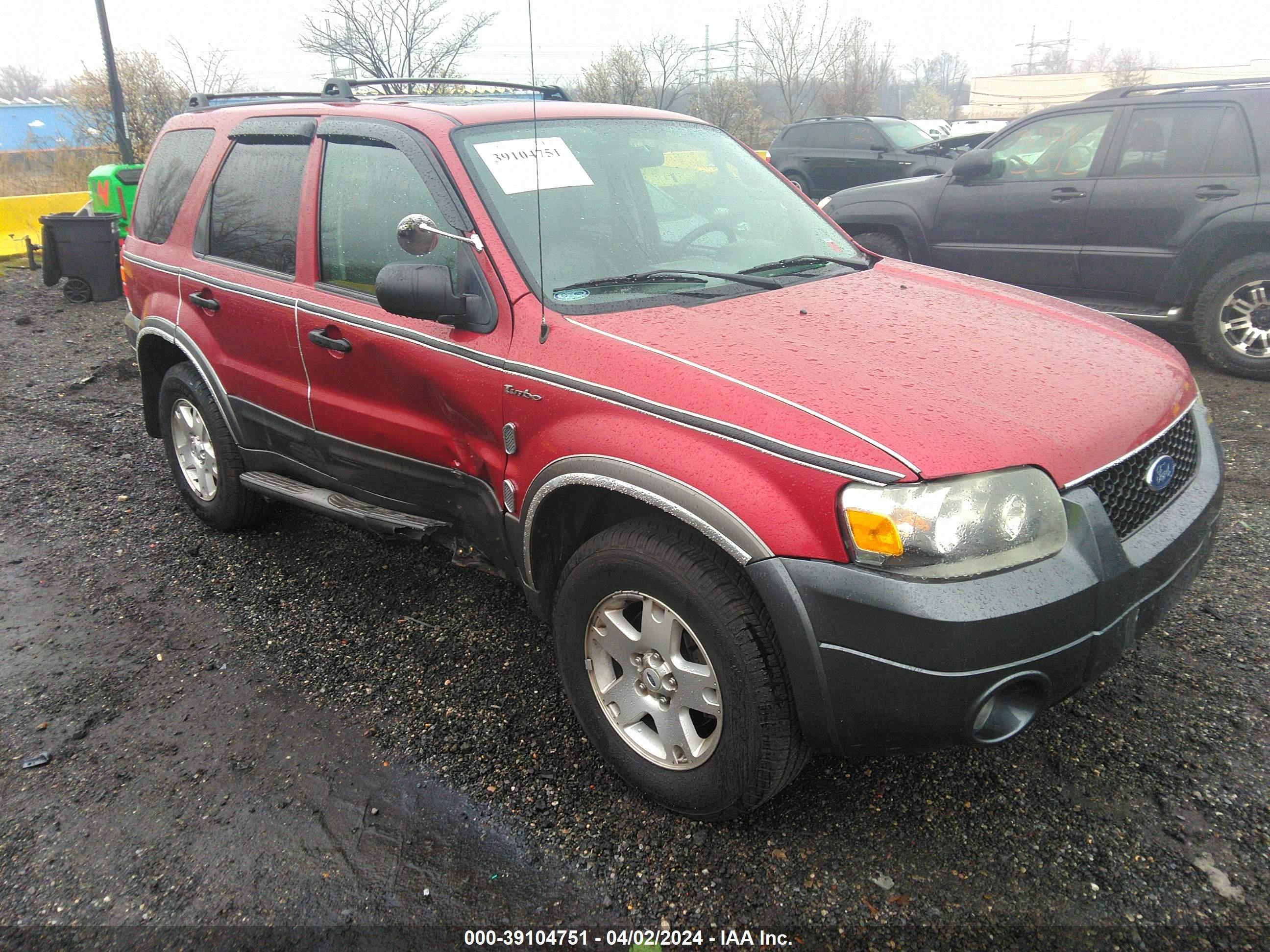 FORD ESCAPE 2006 1fmyu93196kc34226