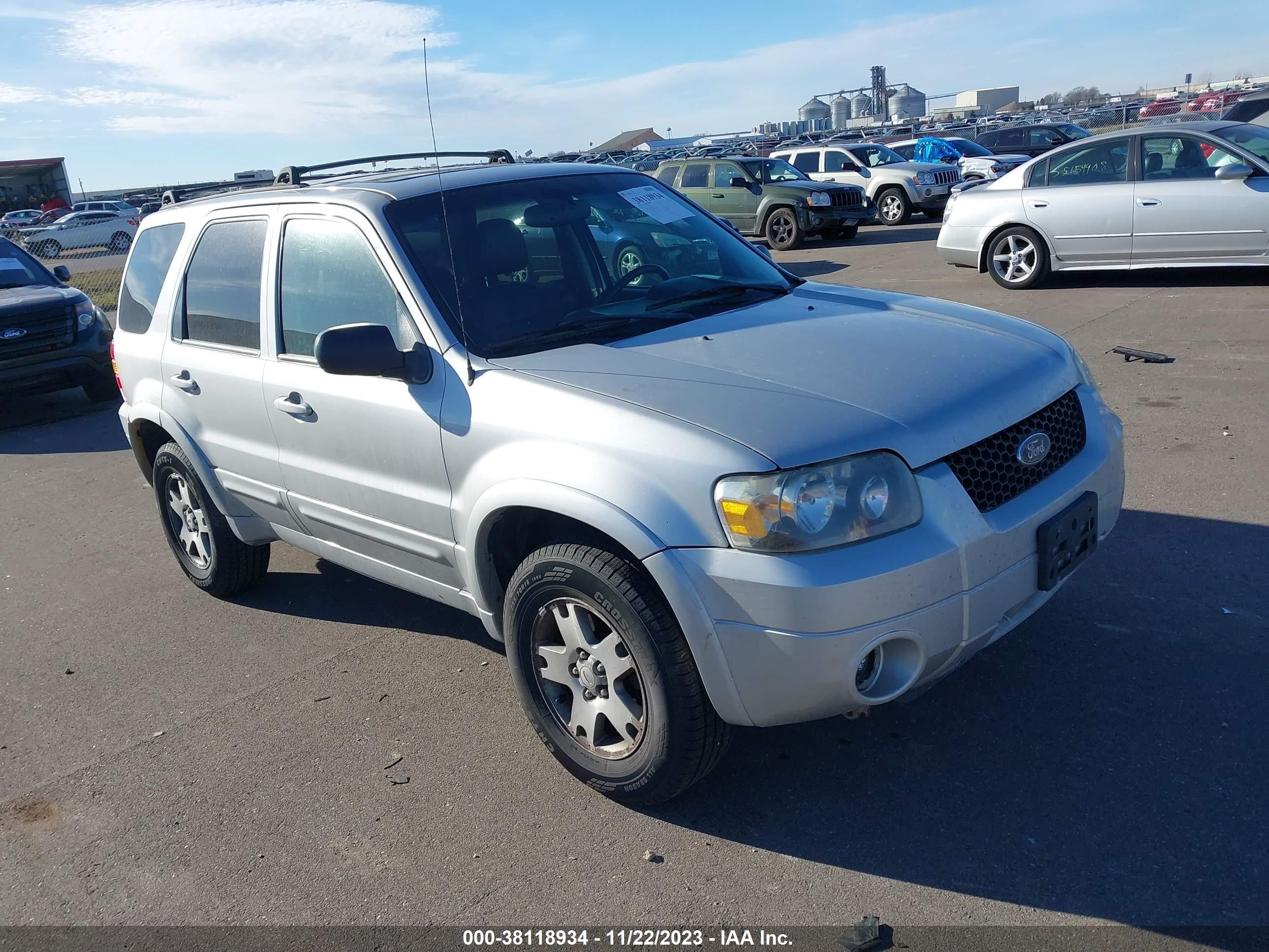 FORD ESCAPE 2005 1fmyu94135kb41263