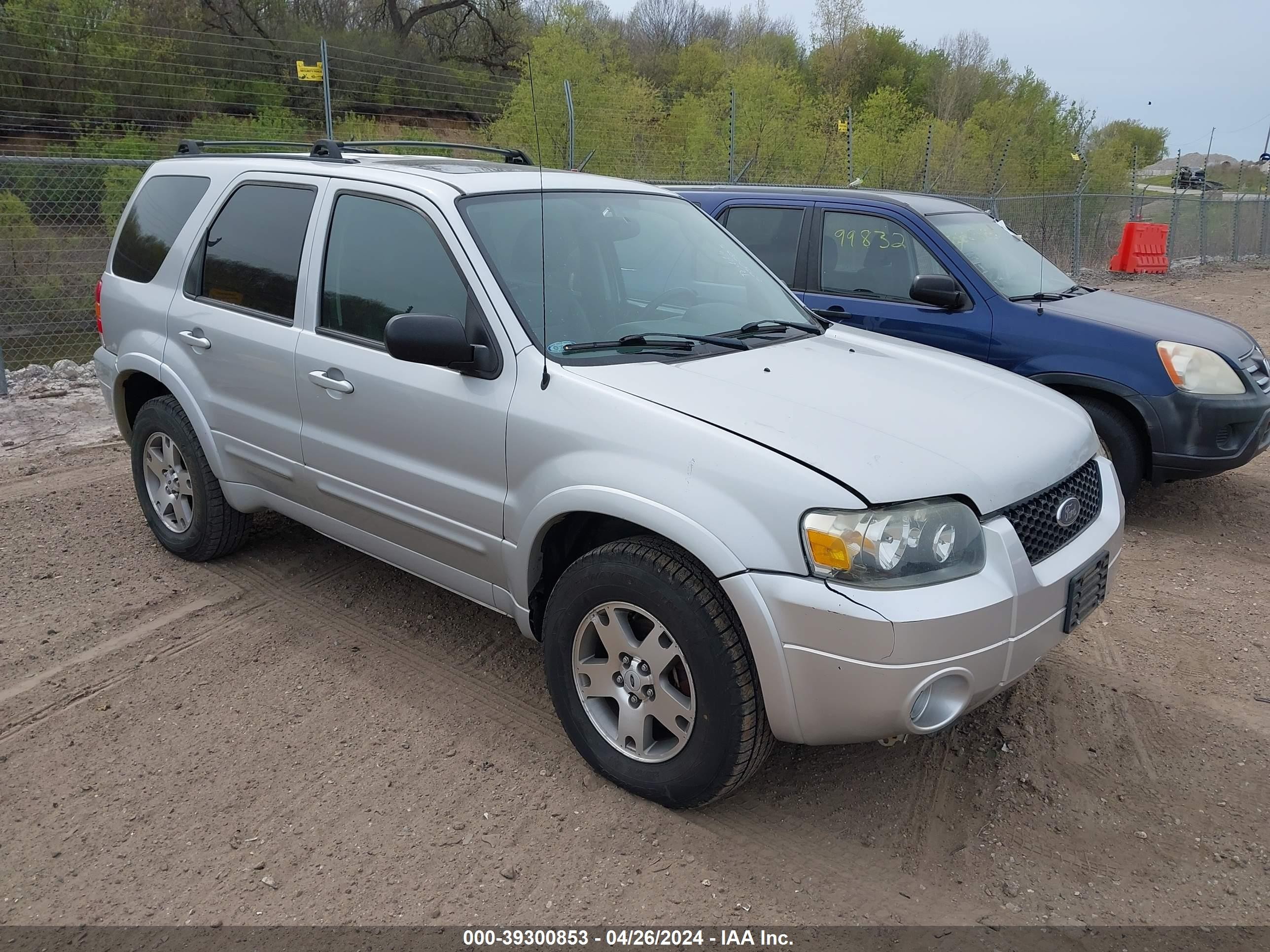 FORD ESCAPE 2005 1fmyu94165ka78921