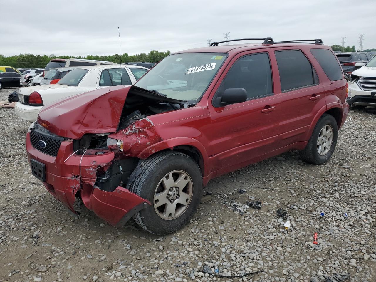 FORD ESCAPE 2006 1fmyu94166ka54197