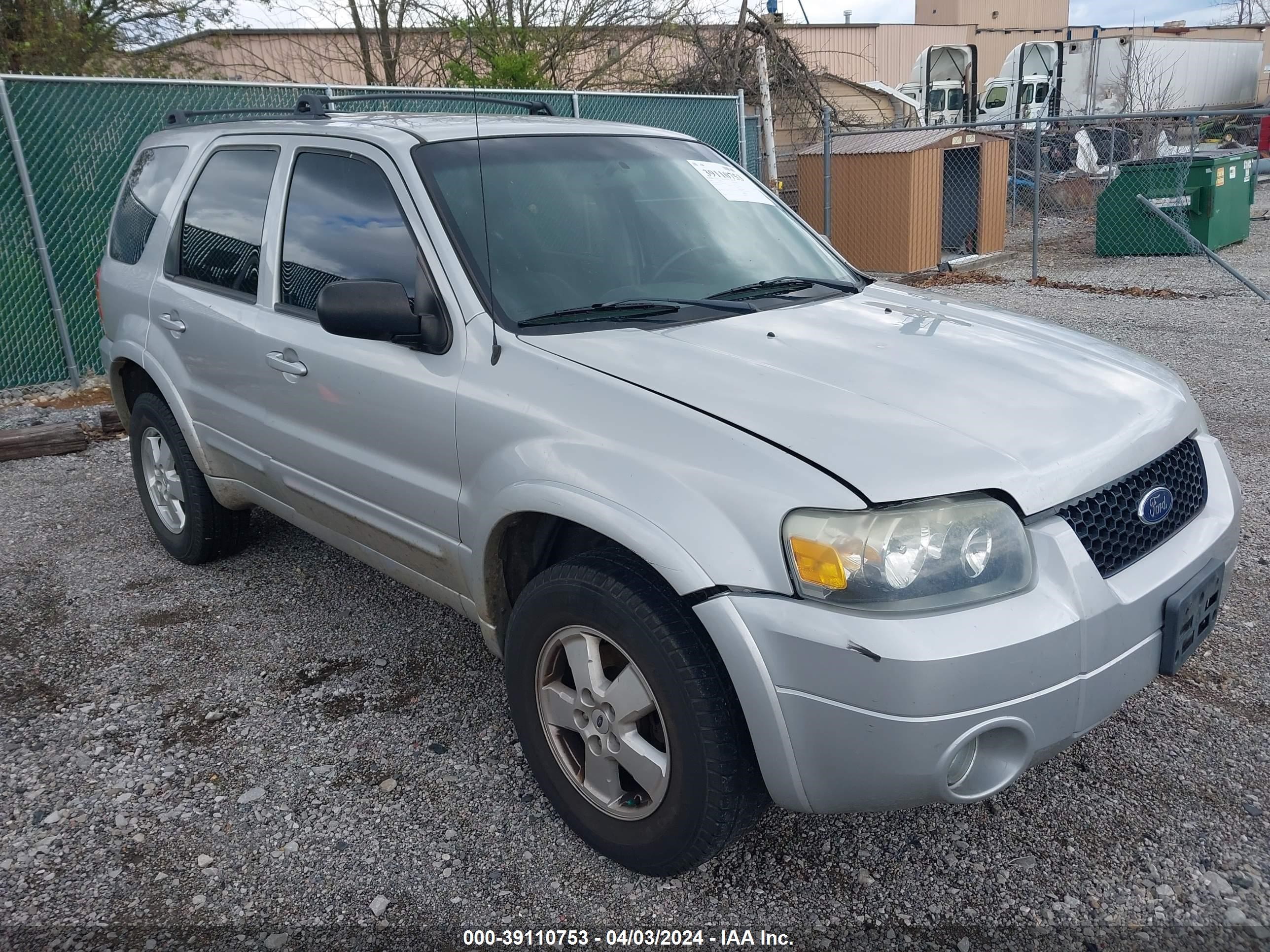 FORD ESCAPE 2005 1fmyu94185ka63143