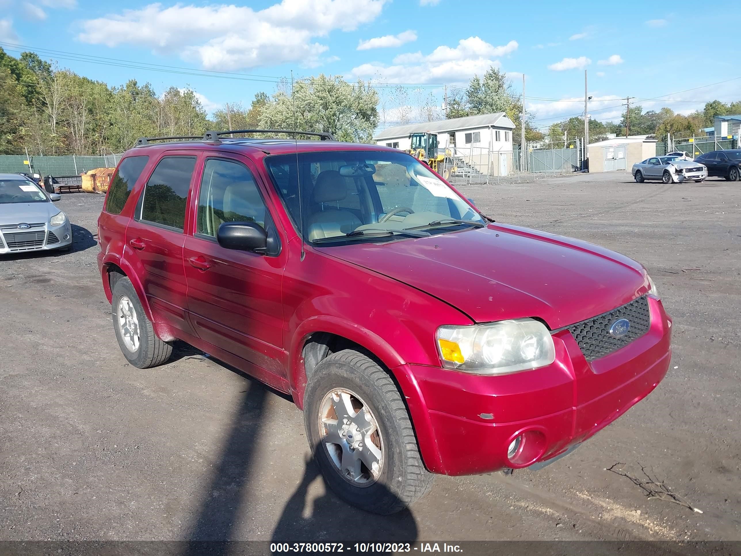 FORD ESCAPE 2006 1fmyu941x6ka32462