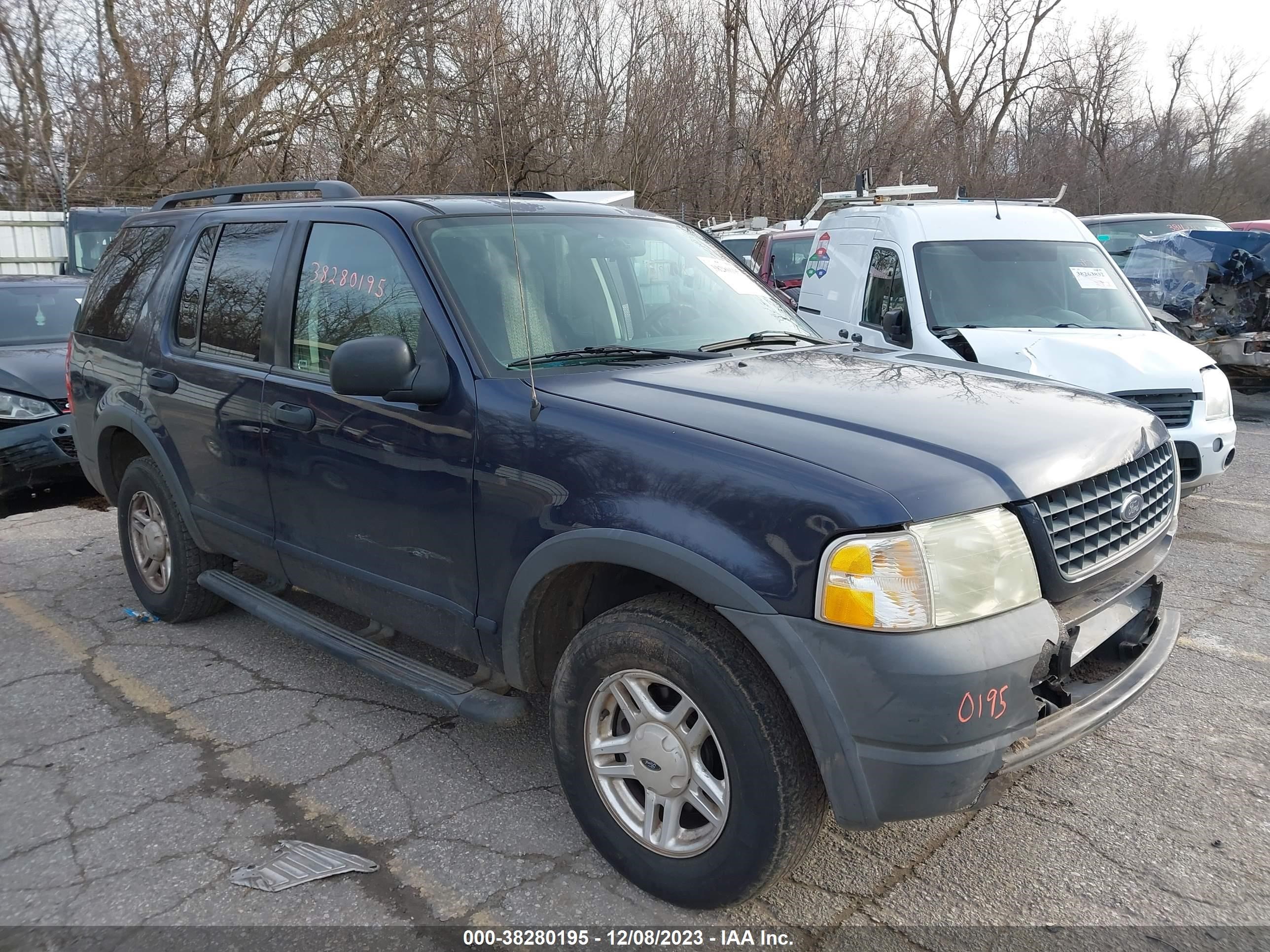 FORD EXPLORER 2003 1fmzu62k13za21318