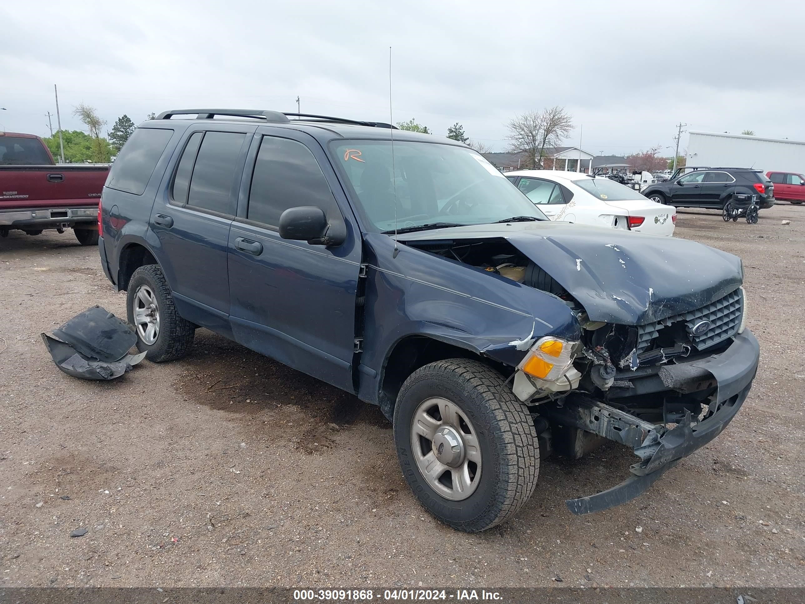 FORD EXPLORER 2003 1fmzu62k33zb04796