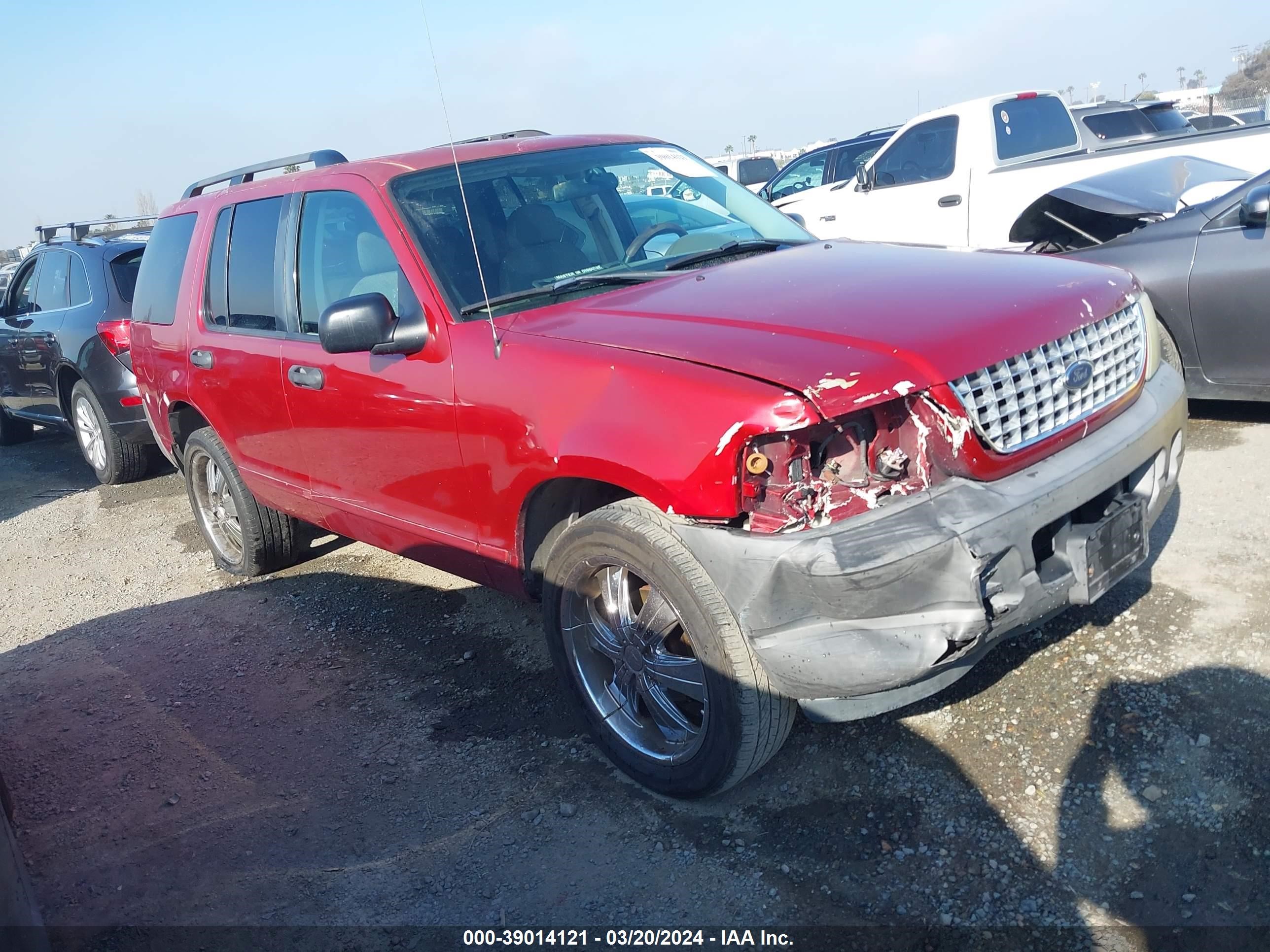 FORD EXPLORER 2003 1fmzu62k73zb11119