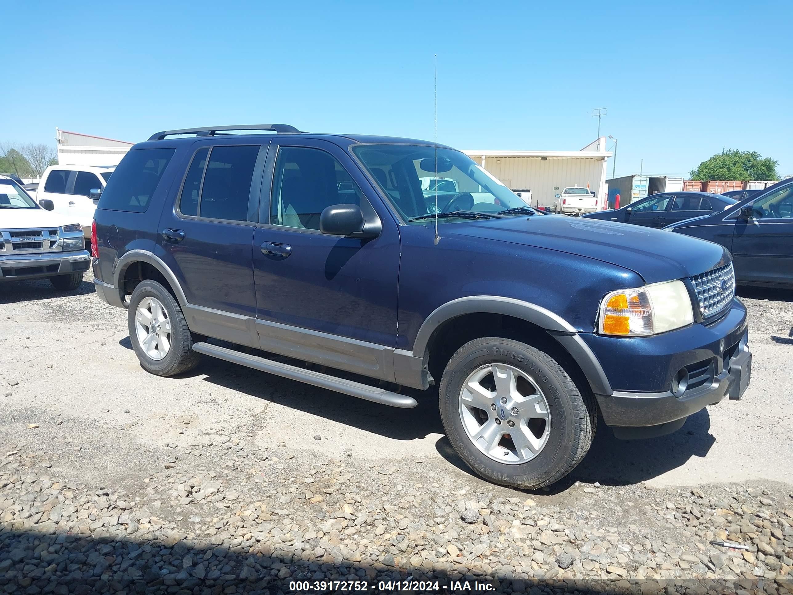 FORD EXPLORER 2003 1fmzu63k13zb52814