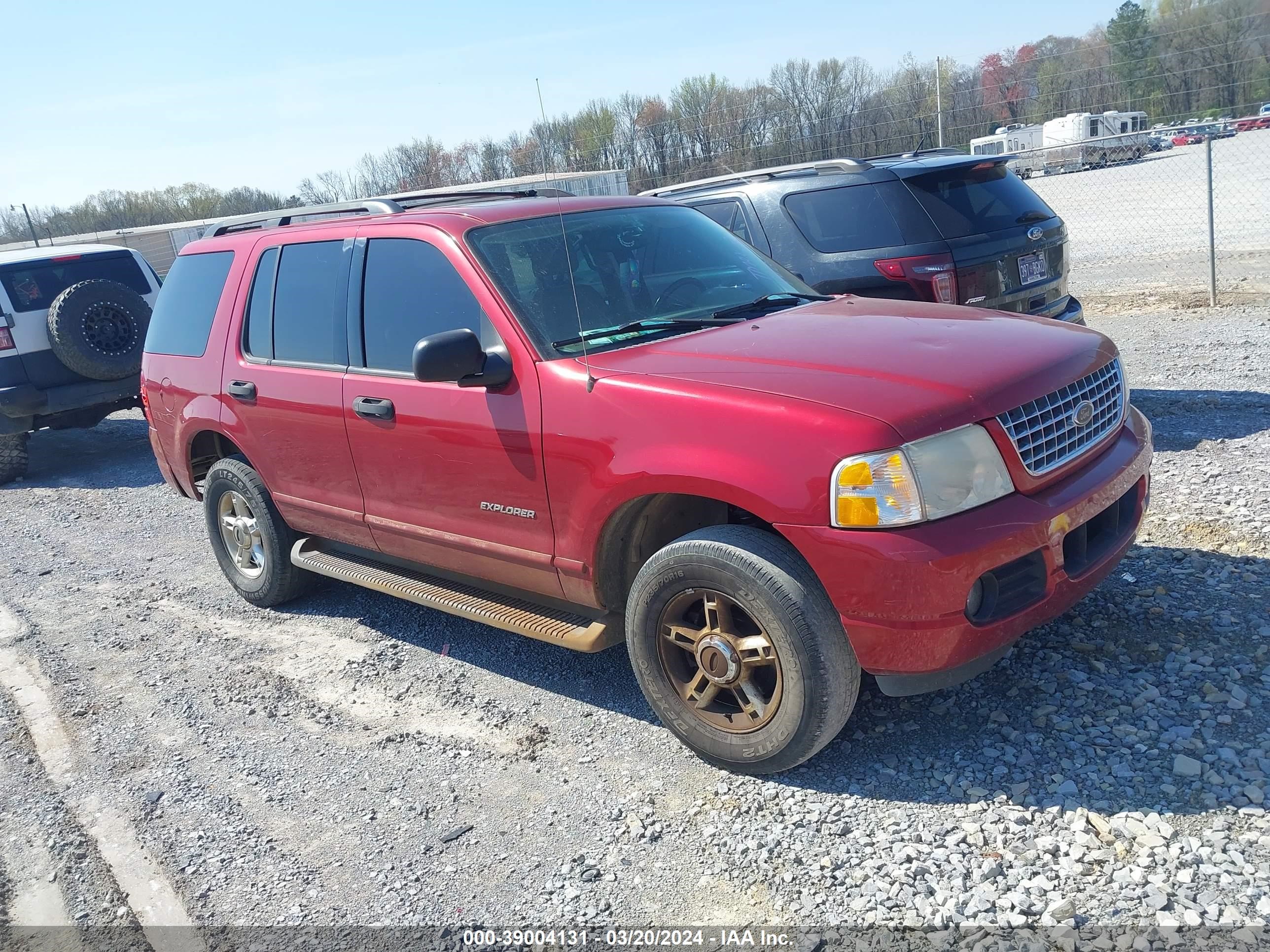 FORD EXPLORER 2004 1fmzu63k34ua17350