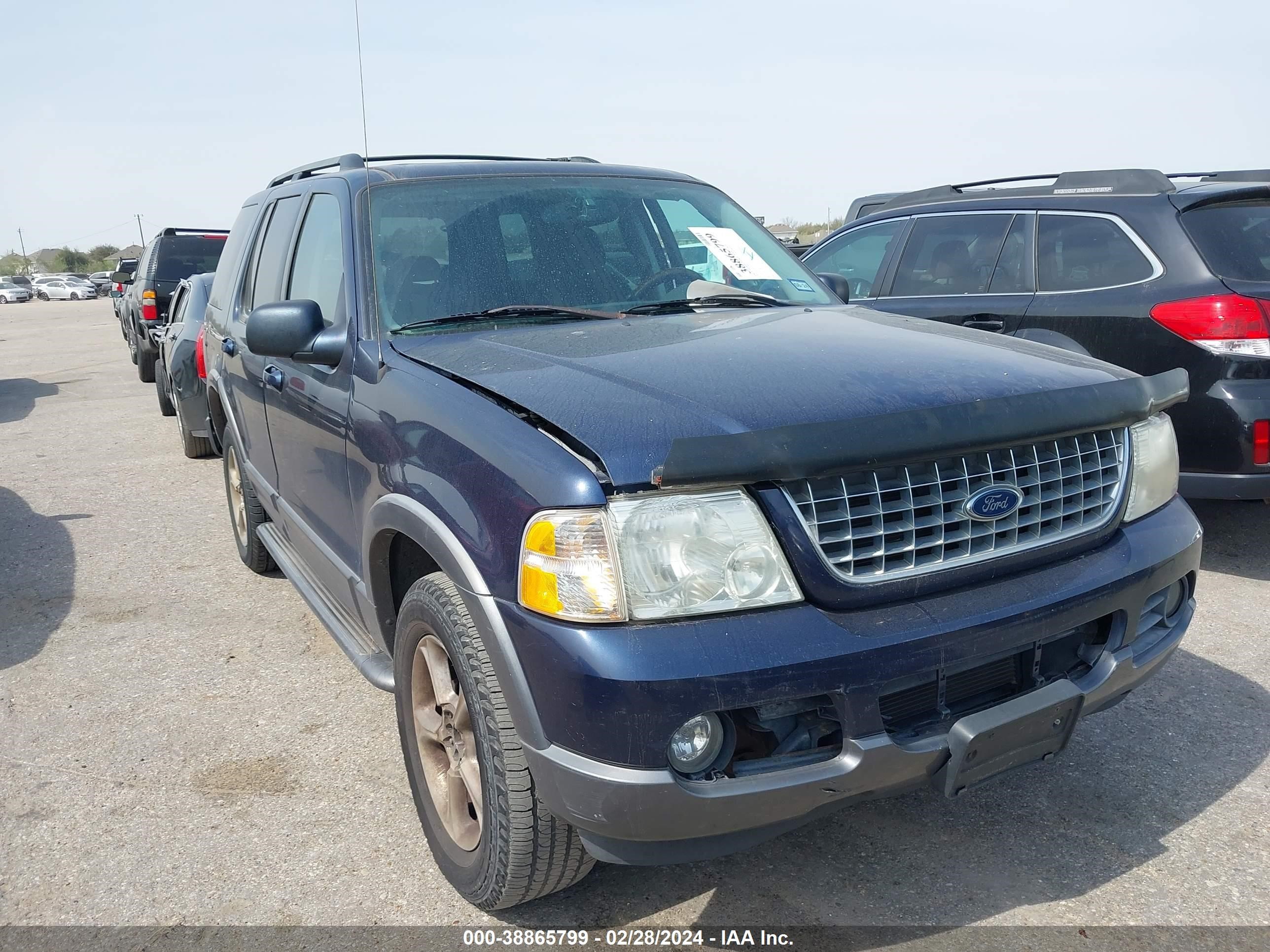 FORD EXPLORER 2003 1fmzu63k43za45336