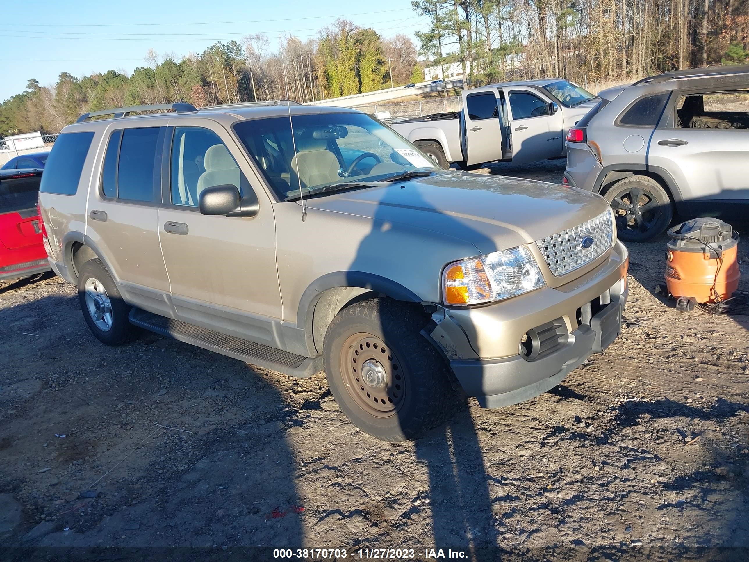 FORD EXPLORER 2003 1fmzu63k53za59391