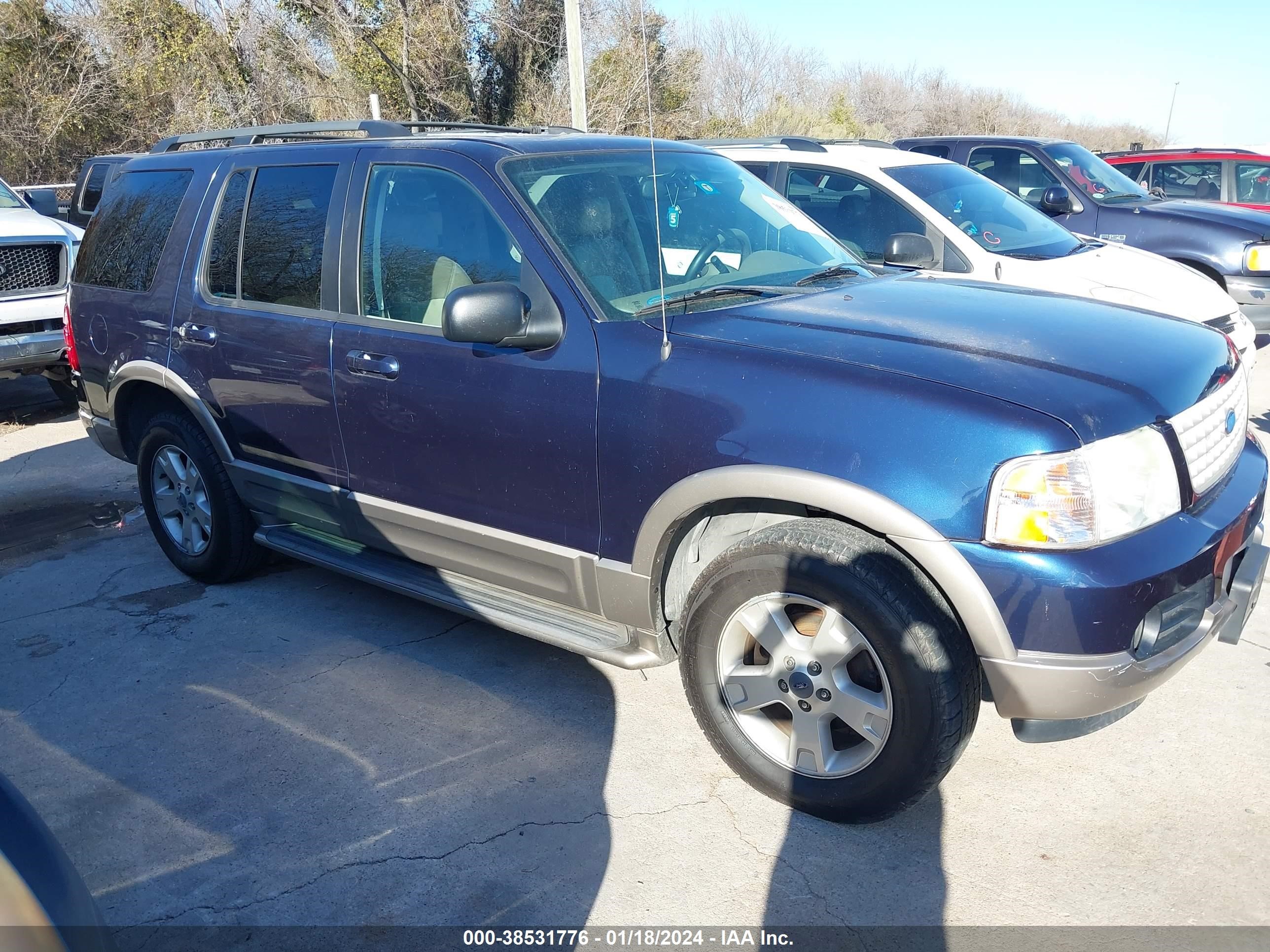 FORD EXPLORER 2003 1fmzu64k13za47477