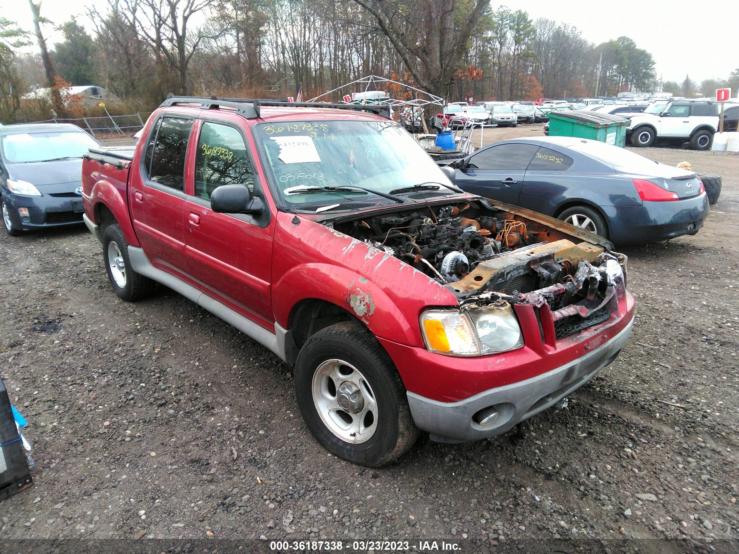 FORD EXPLORER SPORT TRAC 2003 1fmzu67e23ua99297