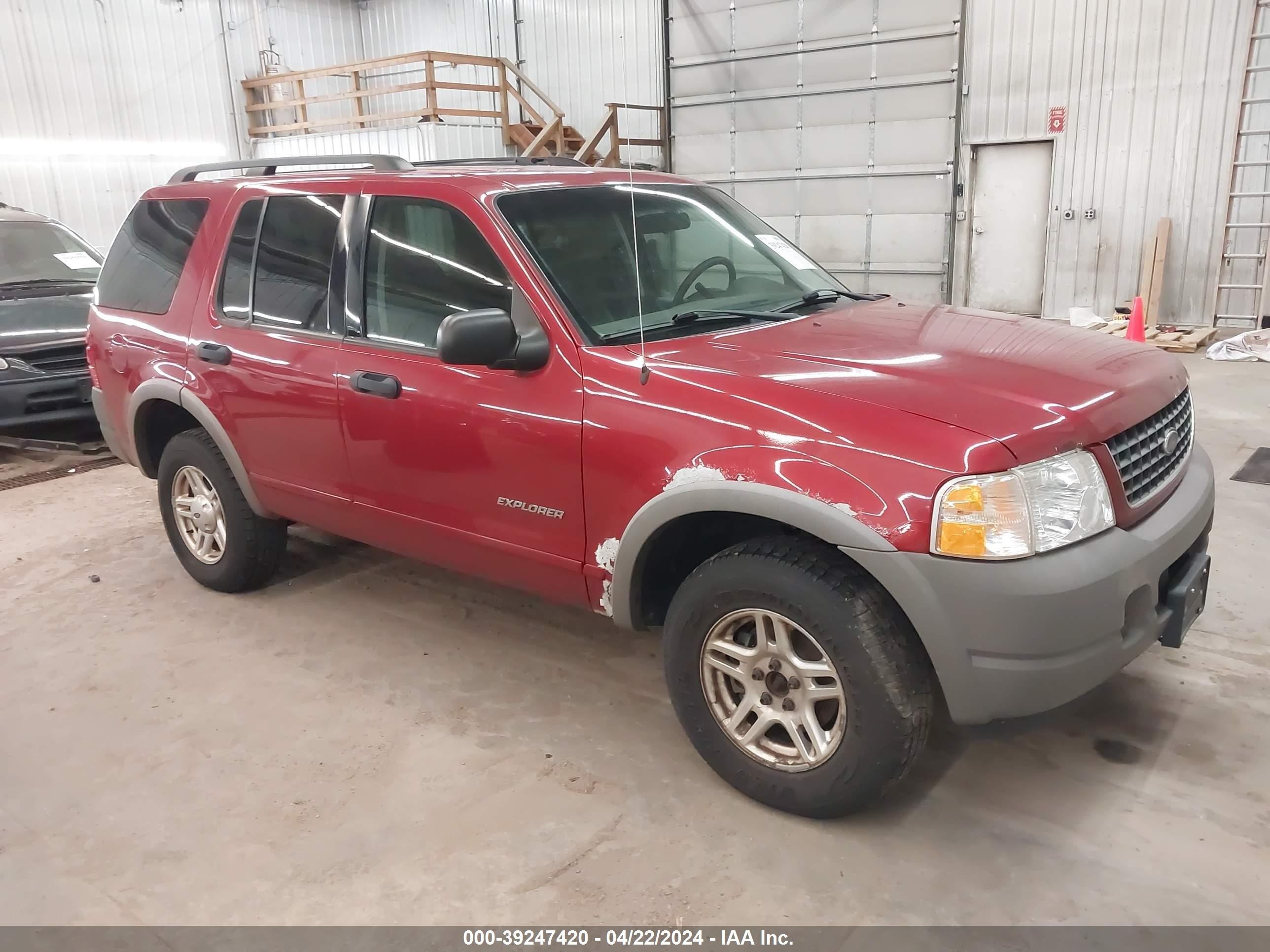 FORD EXPLORER 2002 1fmzu72e52zb93351