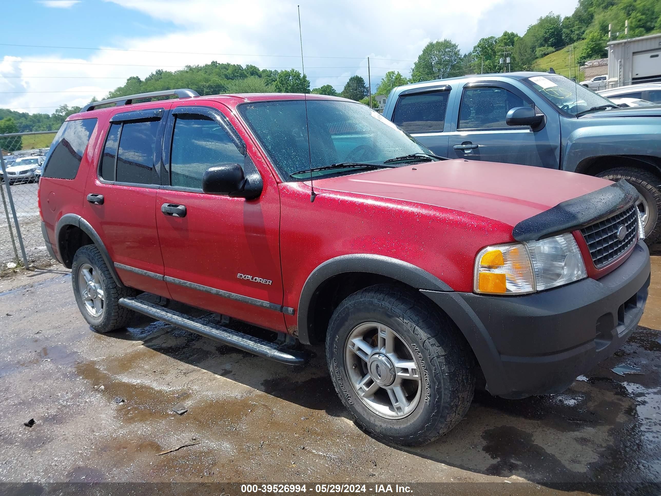 FORD EXPLORER 2004 1fmzu72k24uc06126