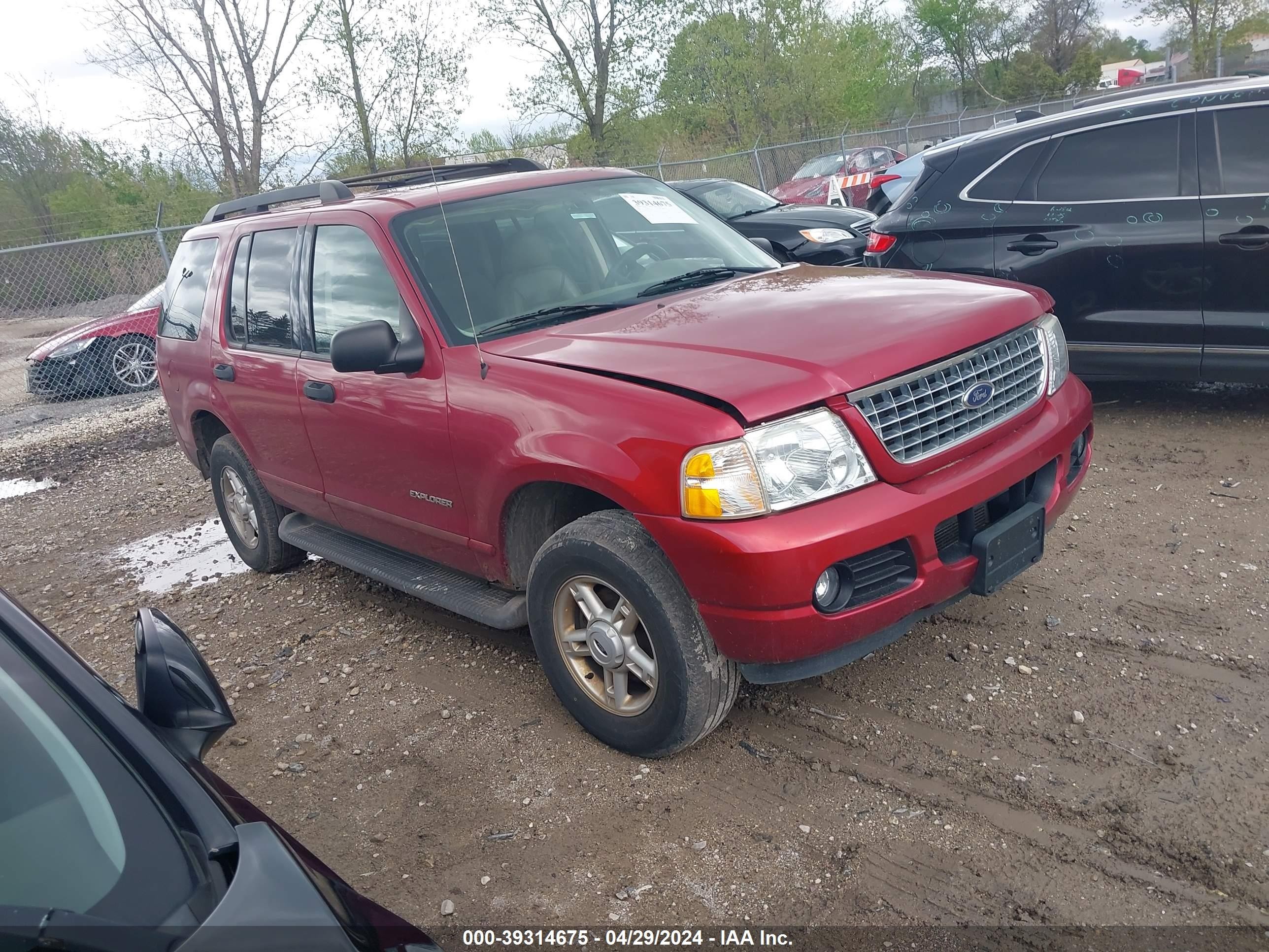 FORD EXPLORER 2005 1fmzu73e85ub48436