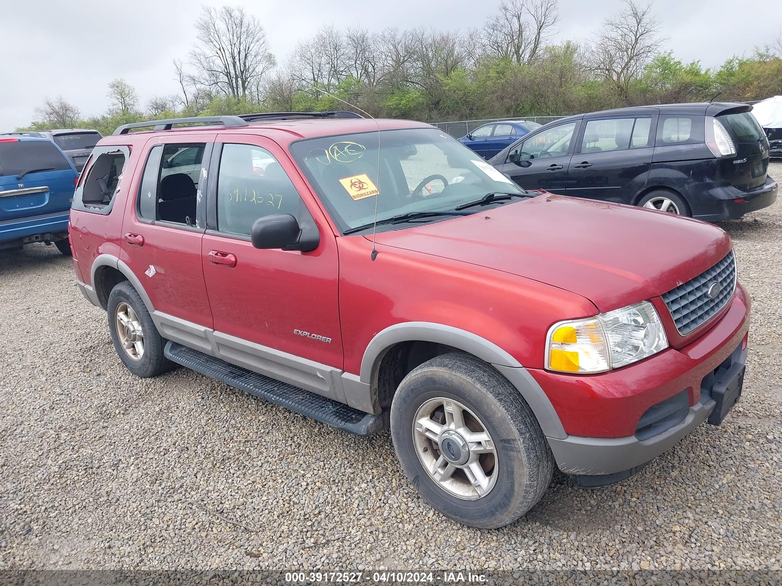 FORD EXPLORER 2002 1fmzu73ex2uc13315