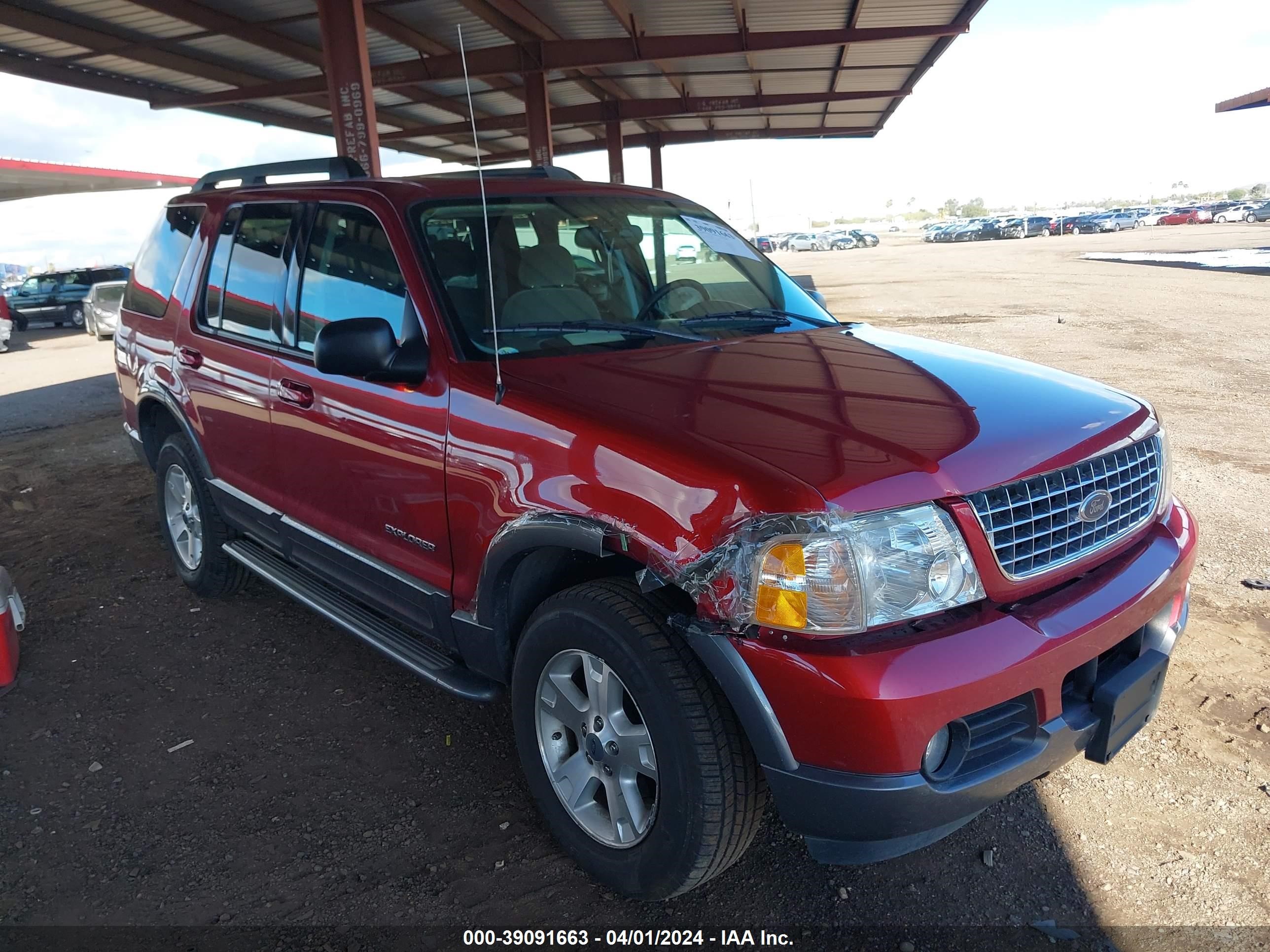 FORD EXPLORER 2005 1fmzu73k05ub54124