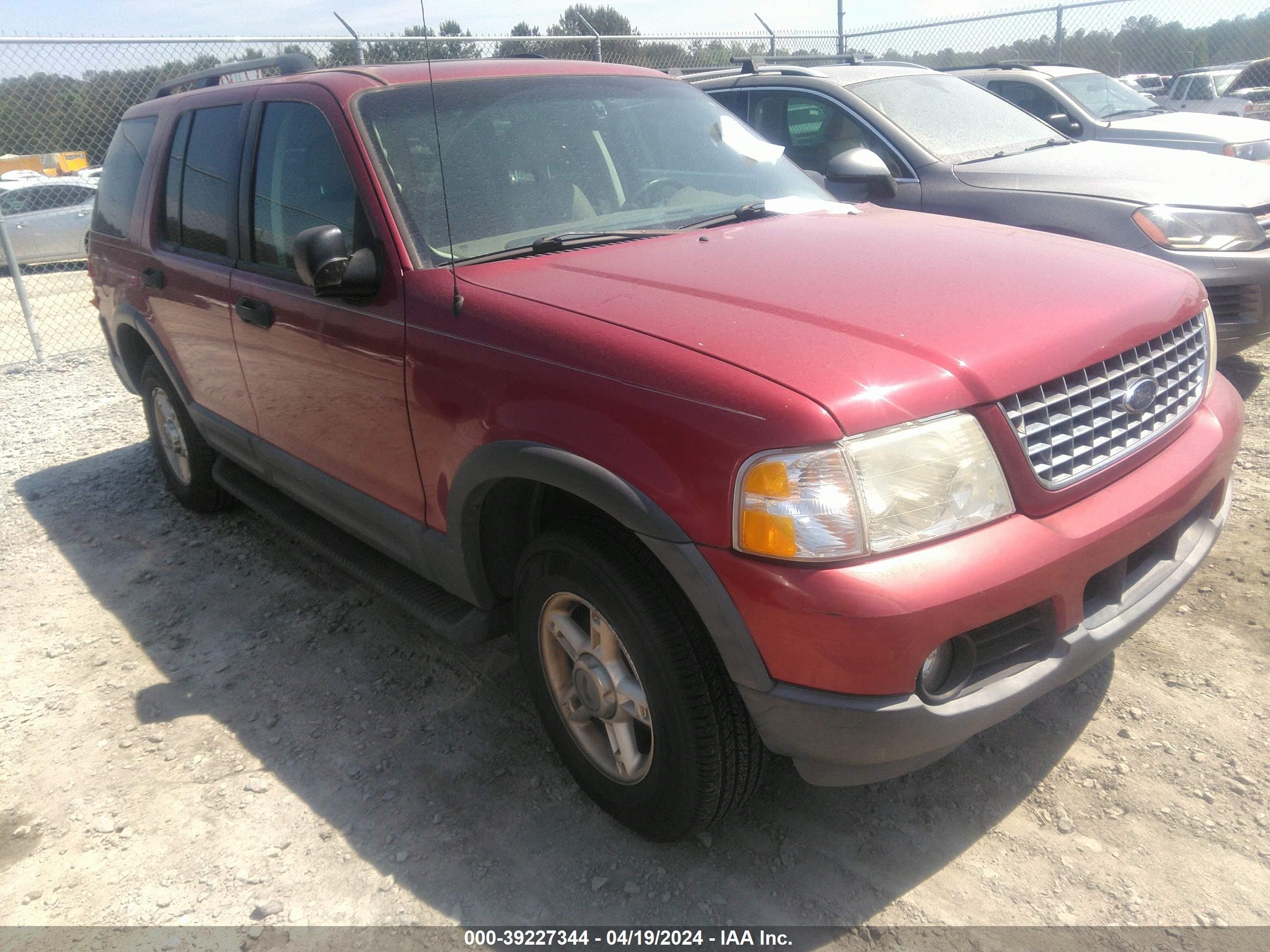 FORD EXPLORER 2003 1fmzu73k43ua97956