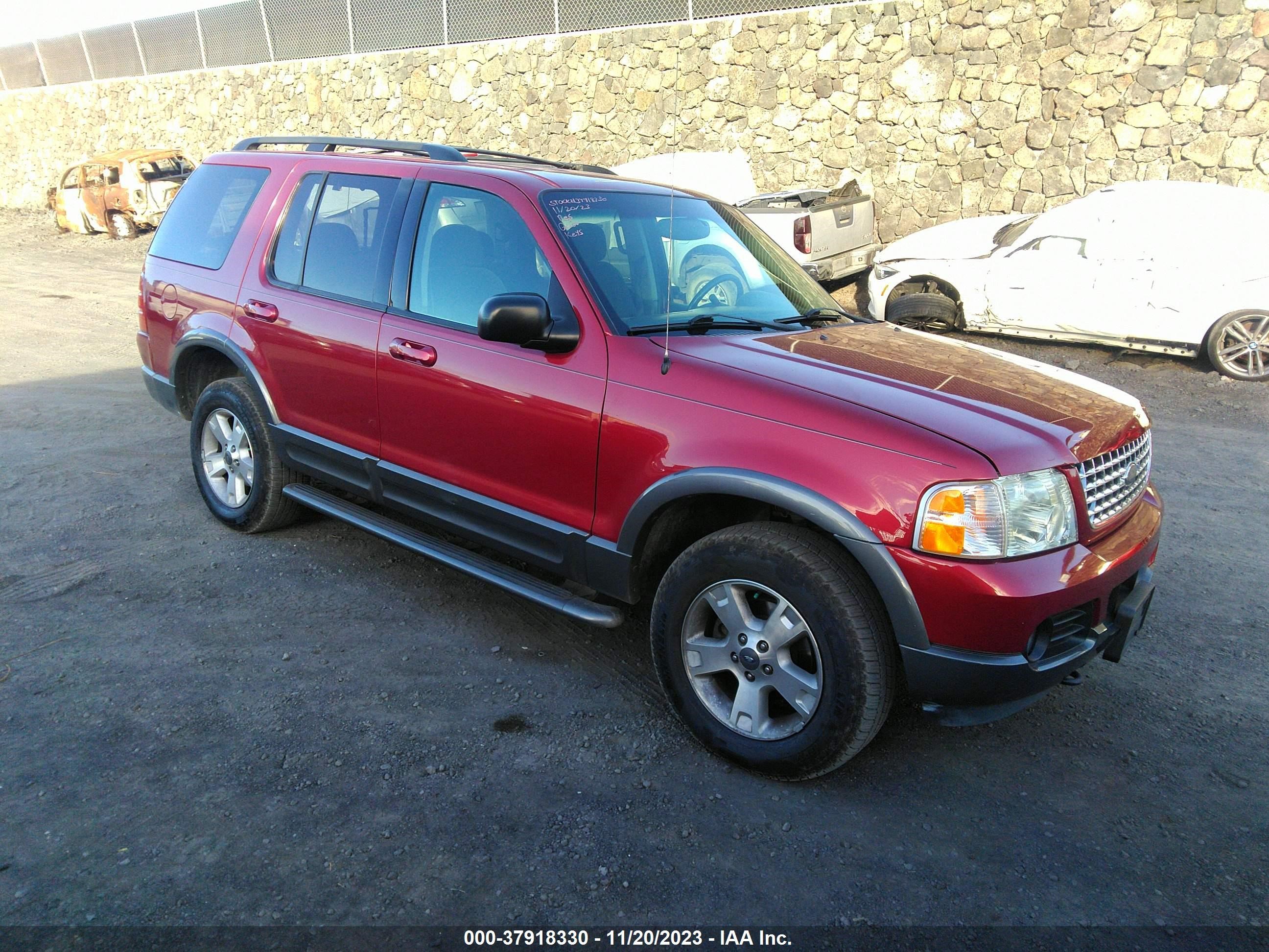 FORD EXPLORER 2003 1fmzu73k53zb45094