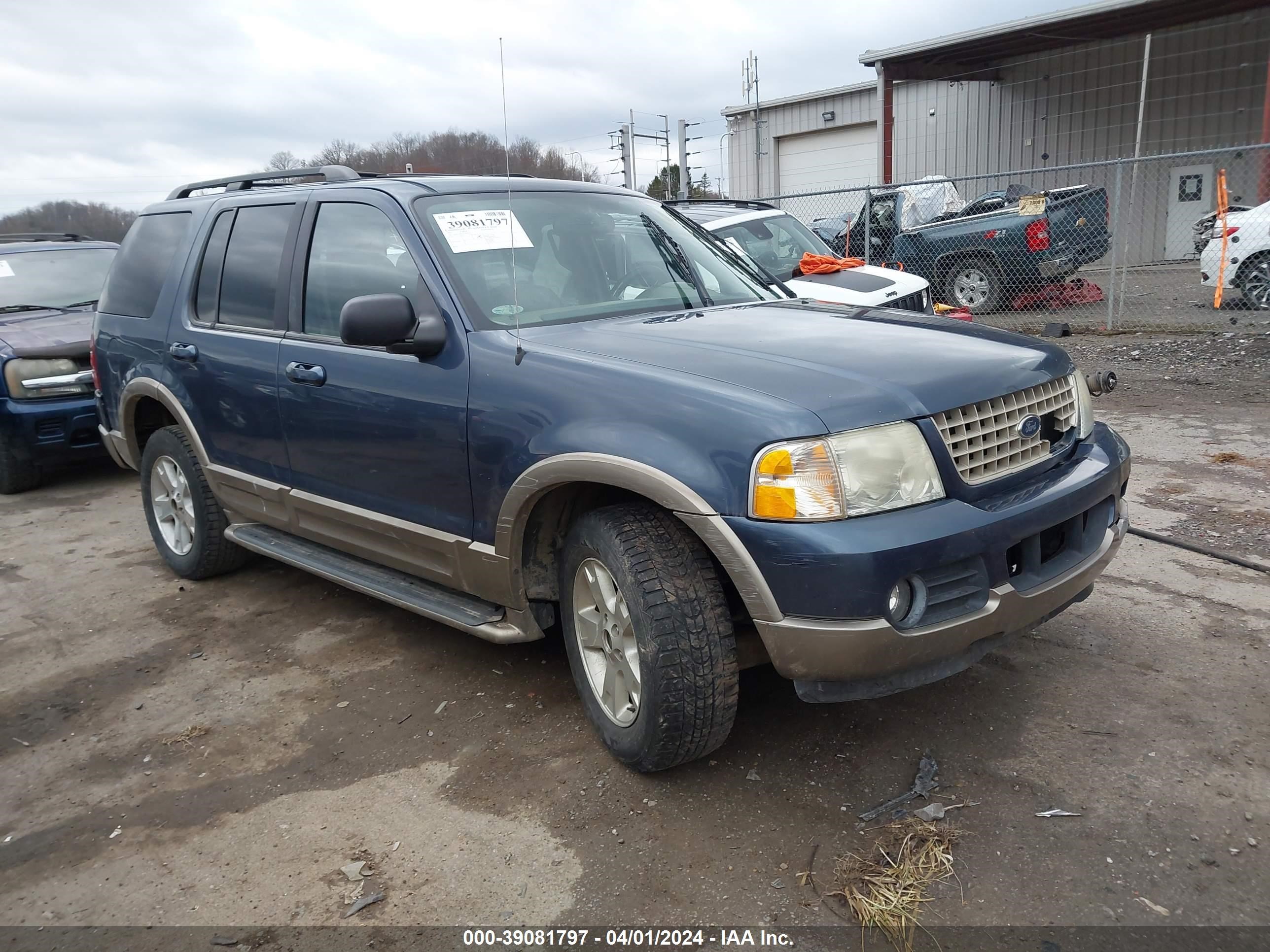 FORD EXPLORER 2003 1fmzu74k03ua85639