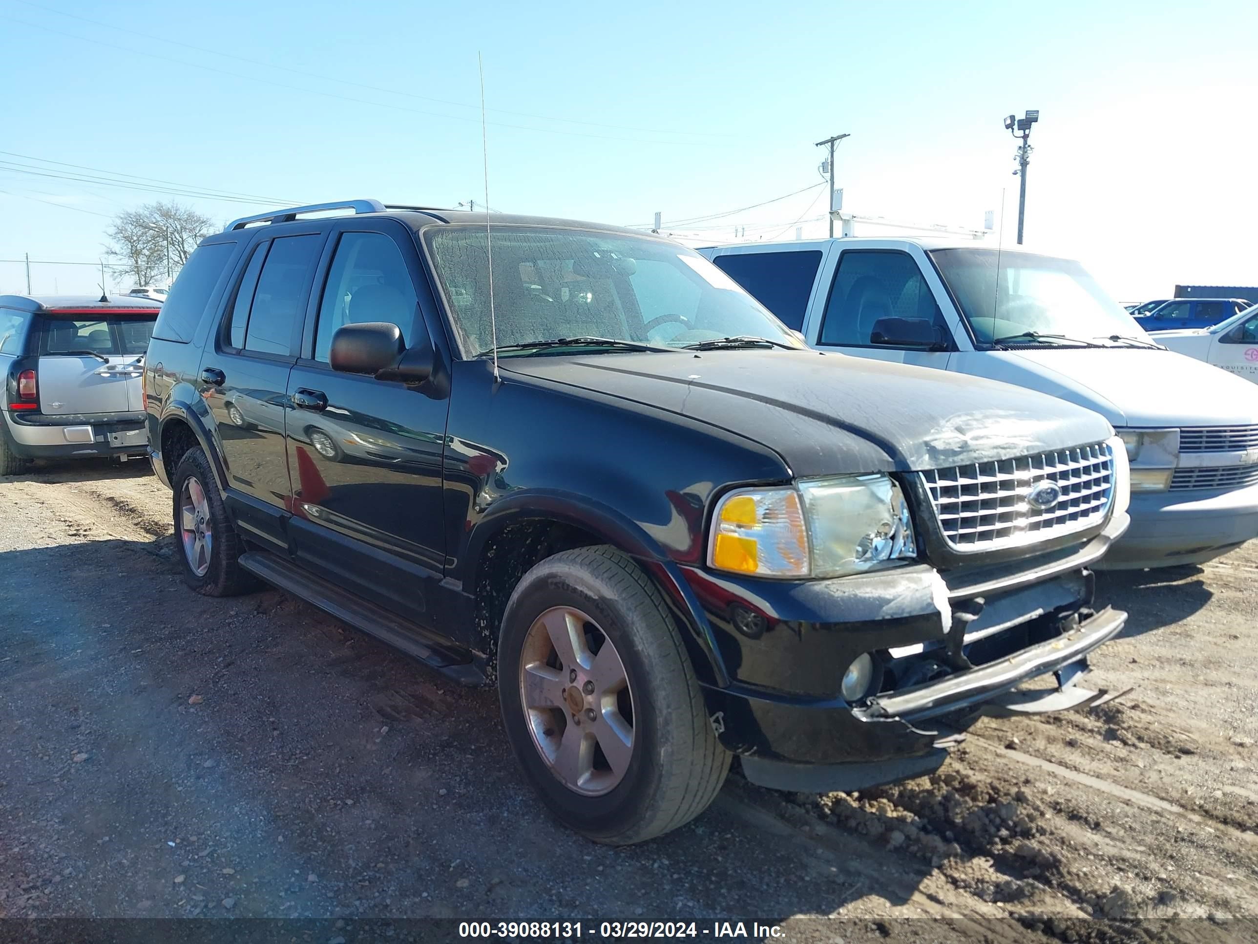 FORD EXPLORER 2003 1fmzu75k53ua36516