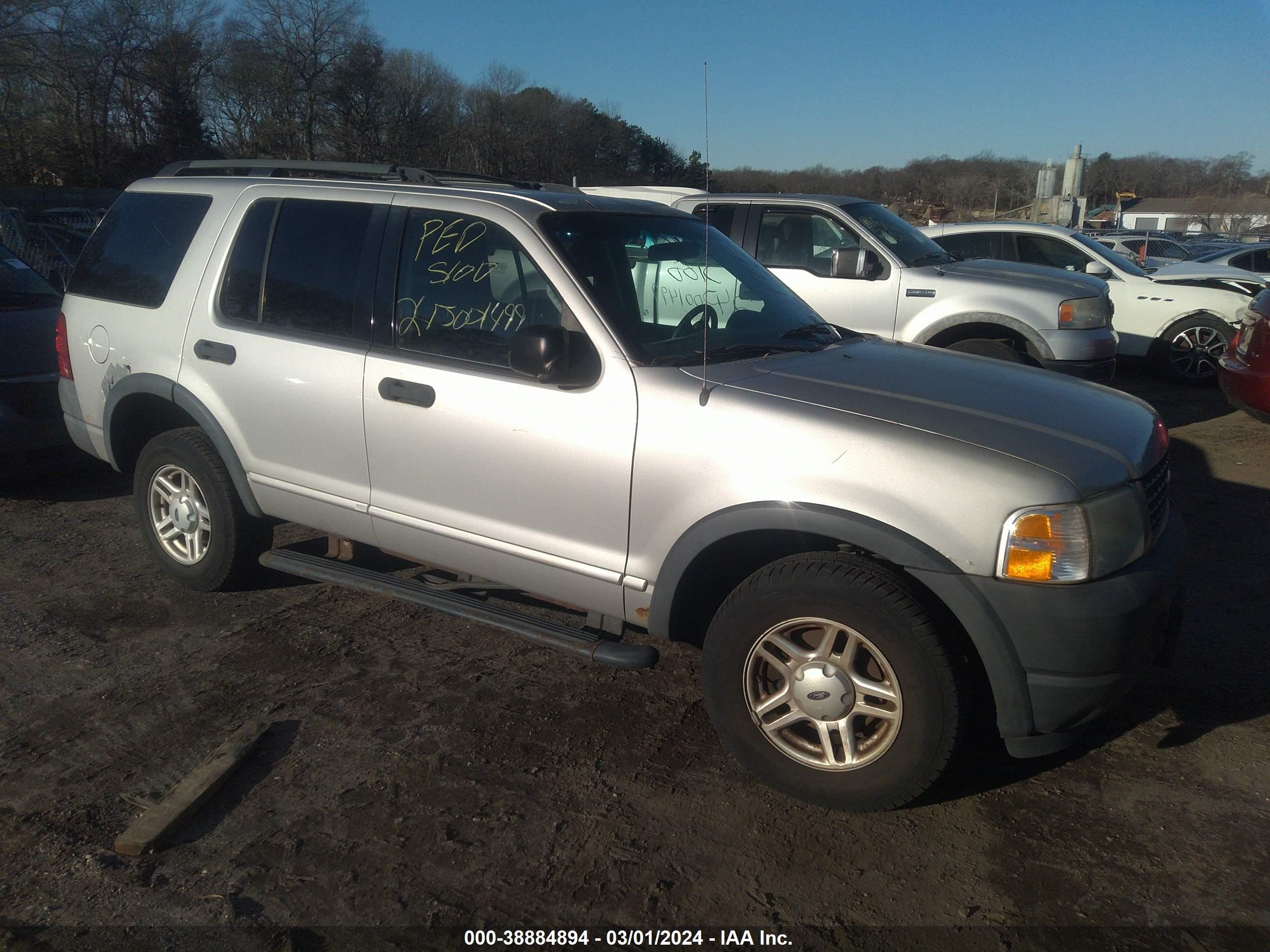 FORD EXPLORER 2003 1fmzu82k73uc10368