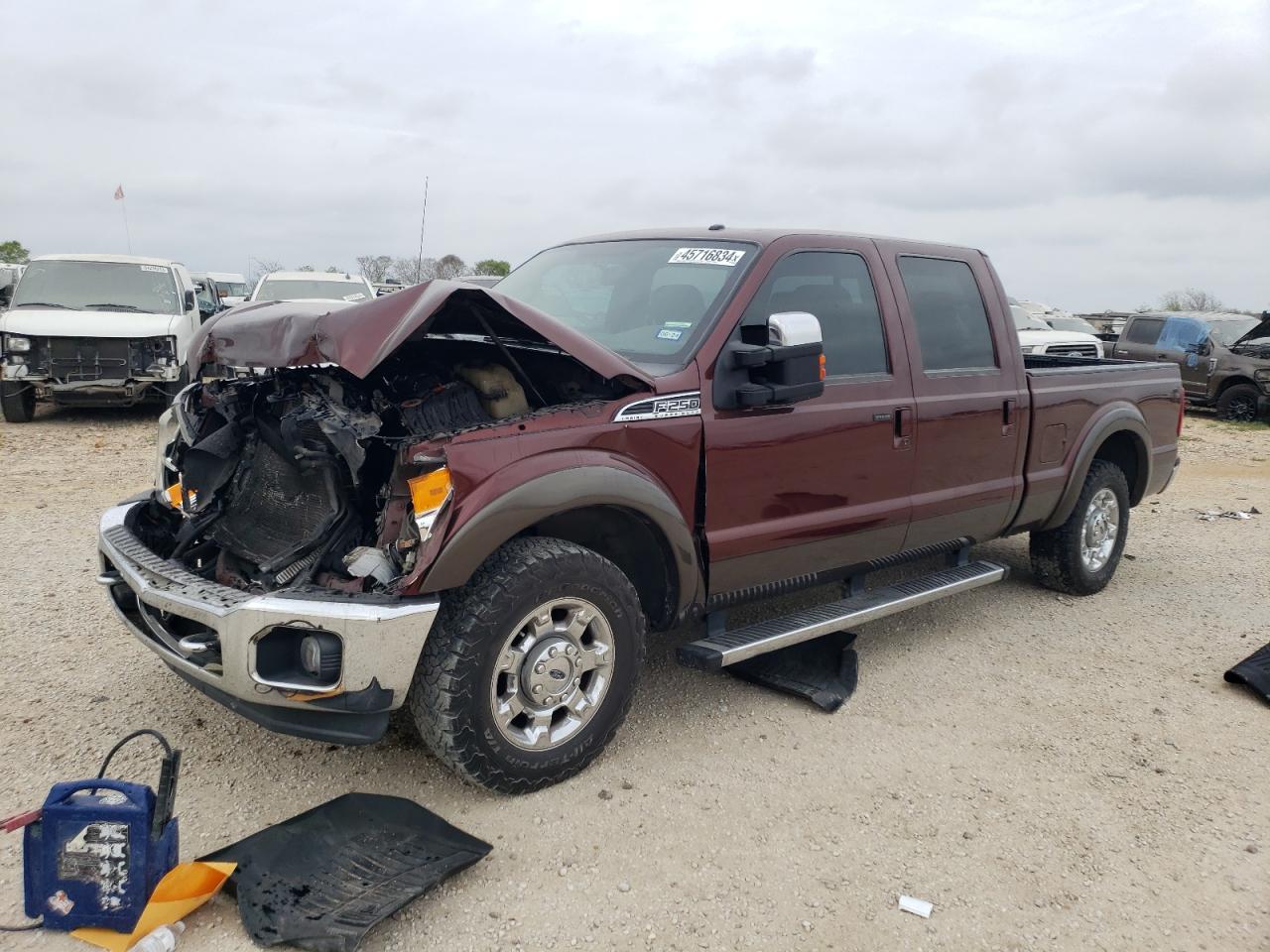 FORD F250 2016 1ft7w2a65geb51487