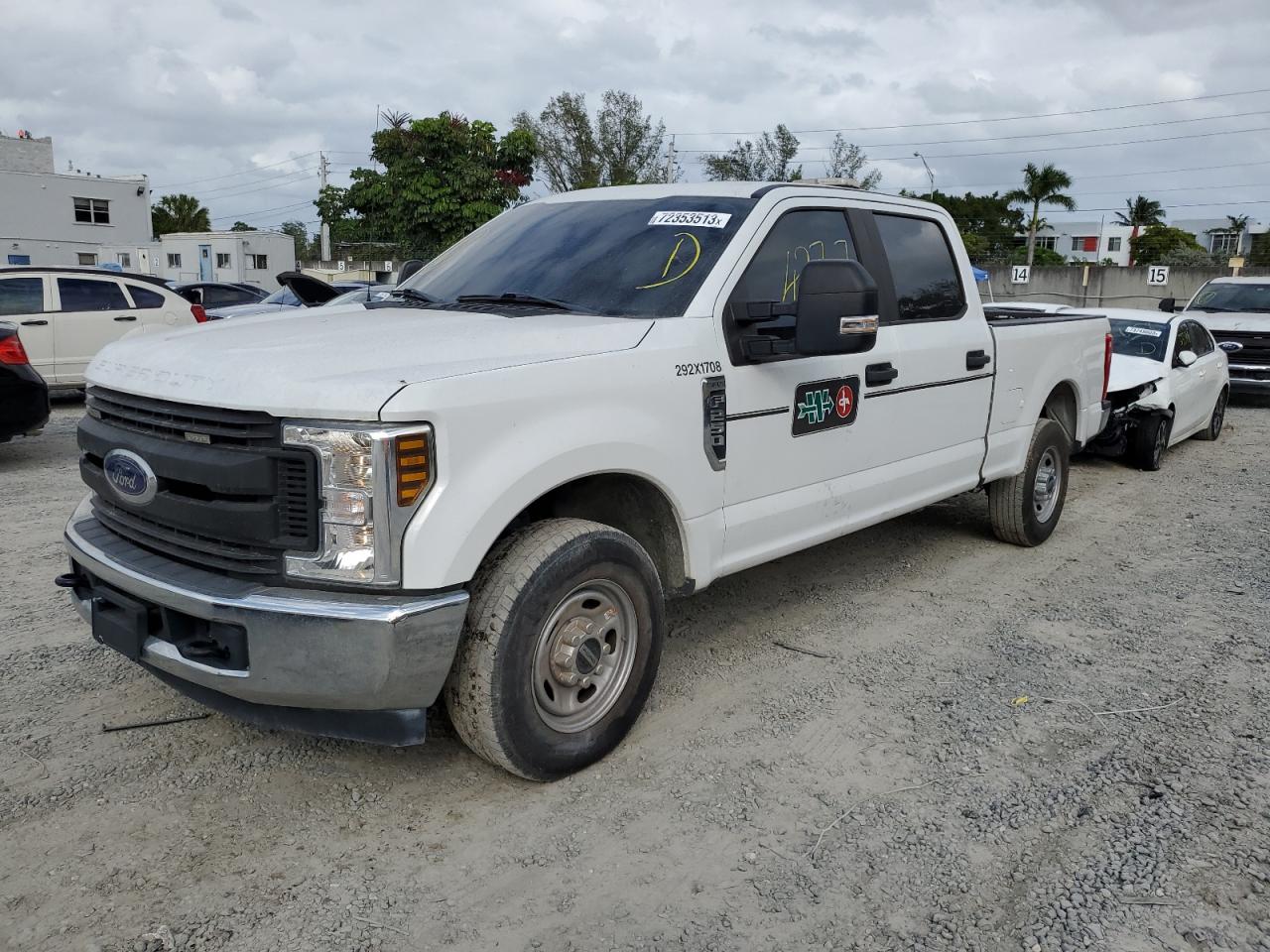 FORD F250 SUPER 2019 1ft7w2a67kee99056