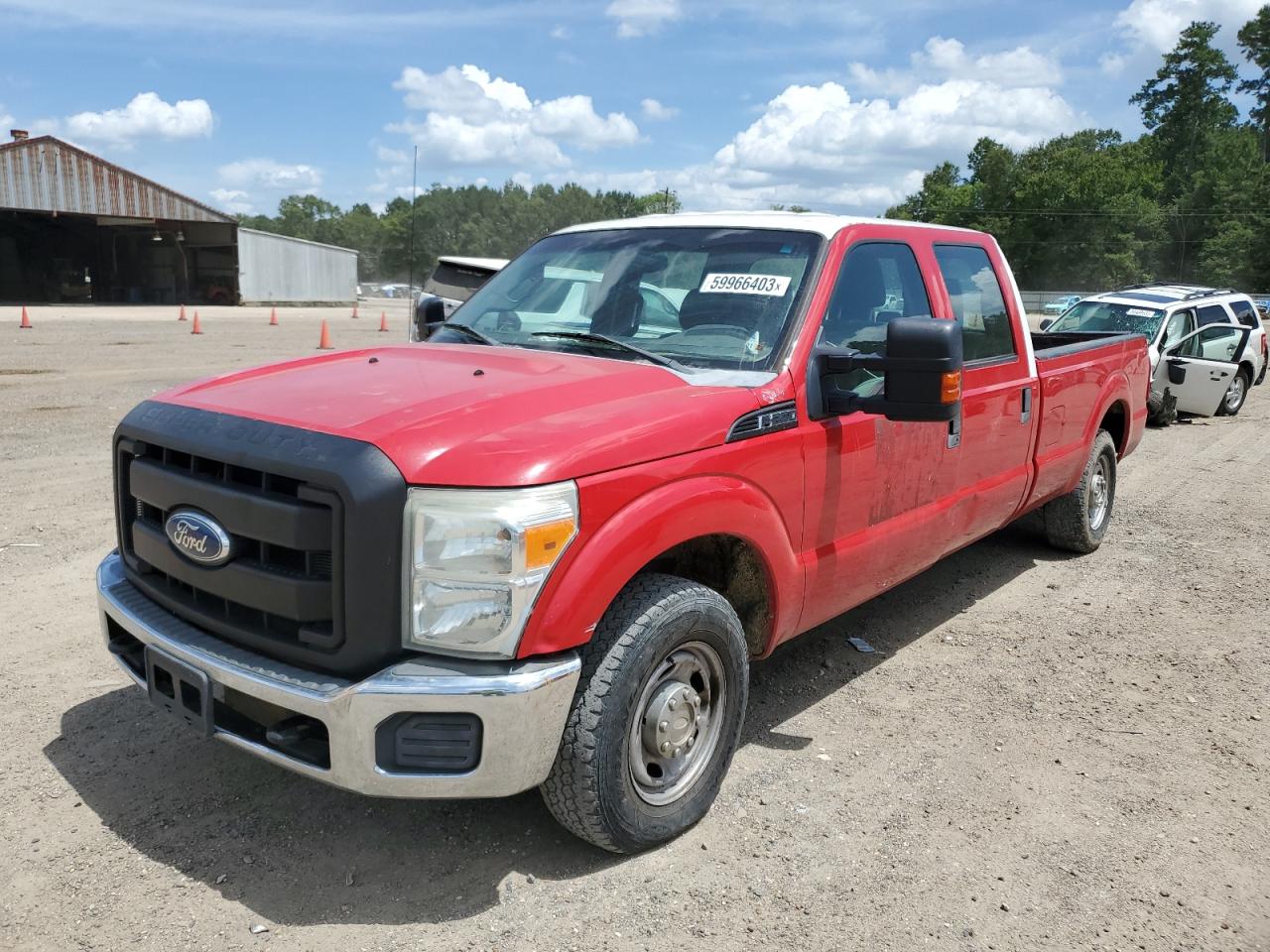 FORD F250 2012 1ft7w2a6xcea76313