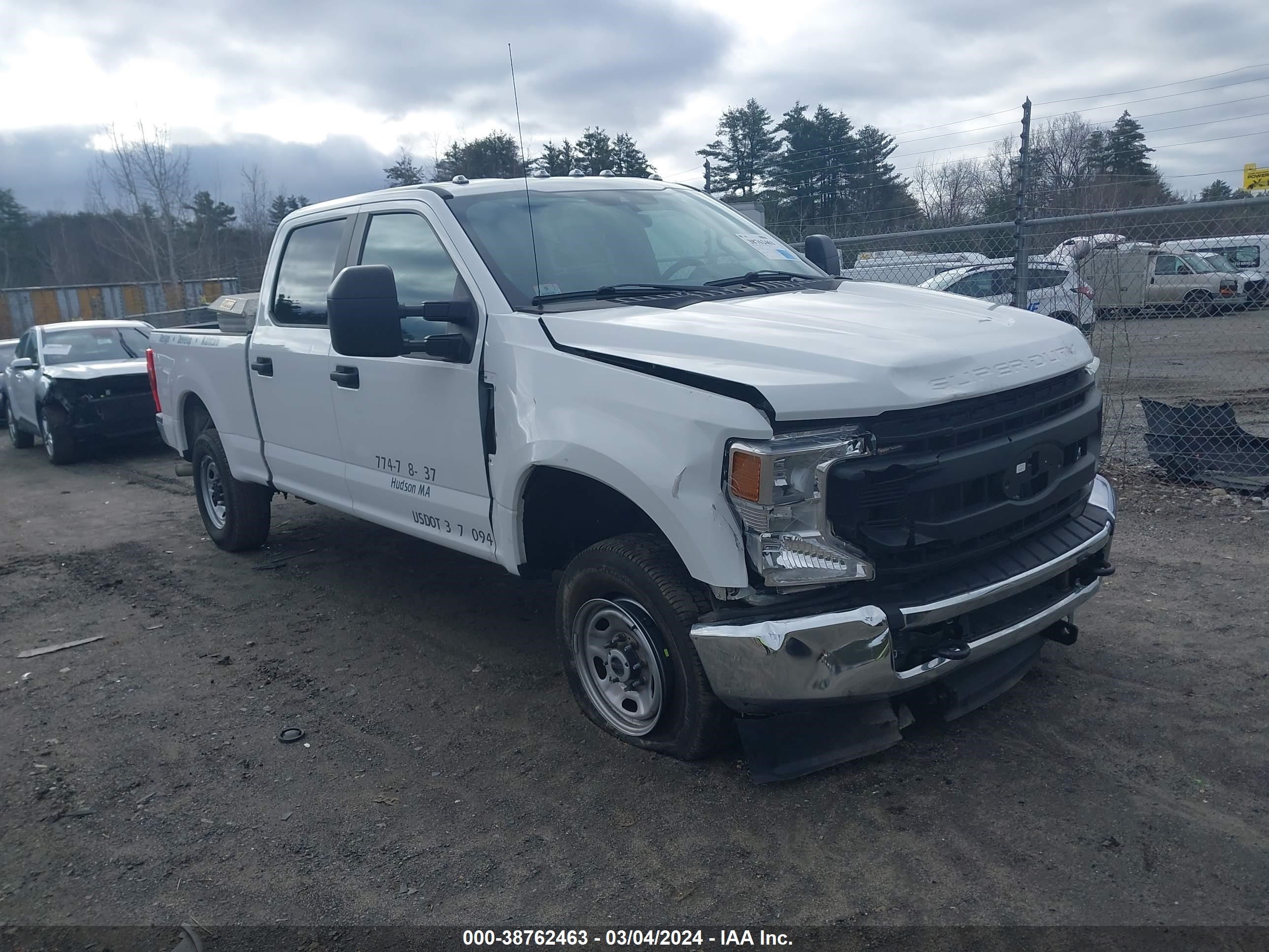 FORD F250 2021 1ft7w2b65med62781