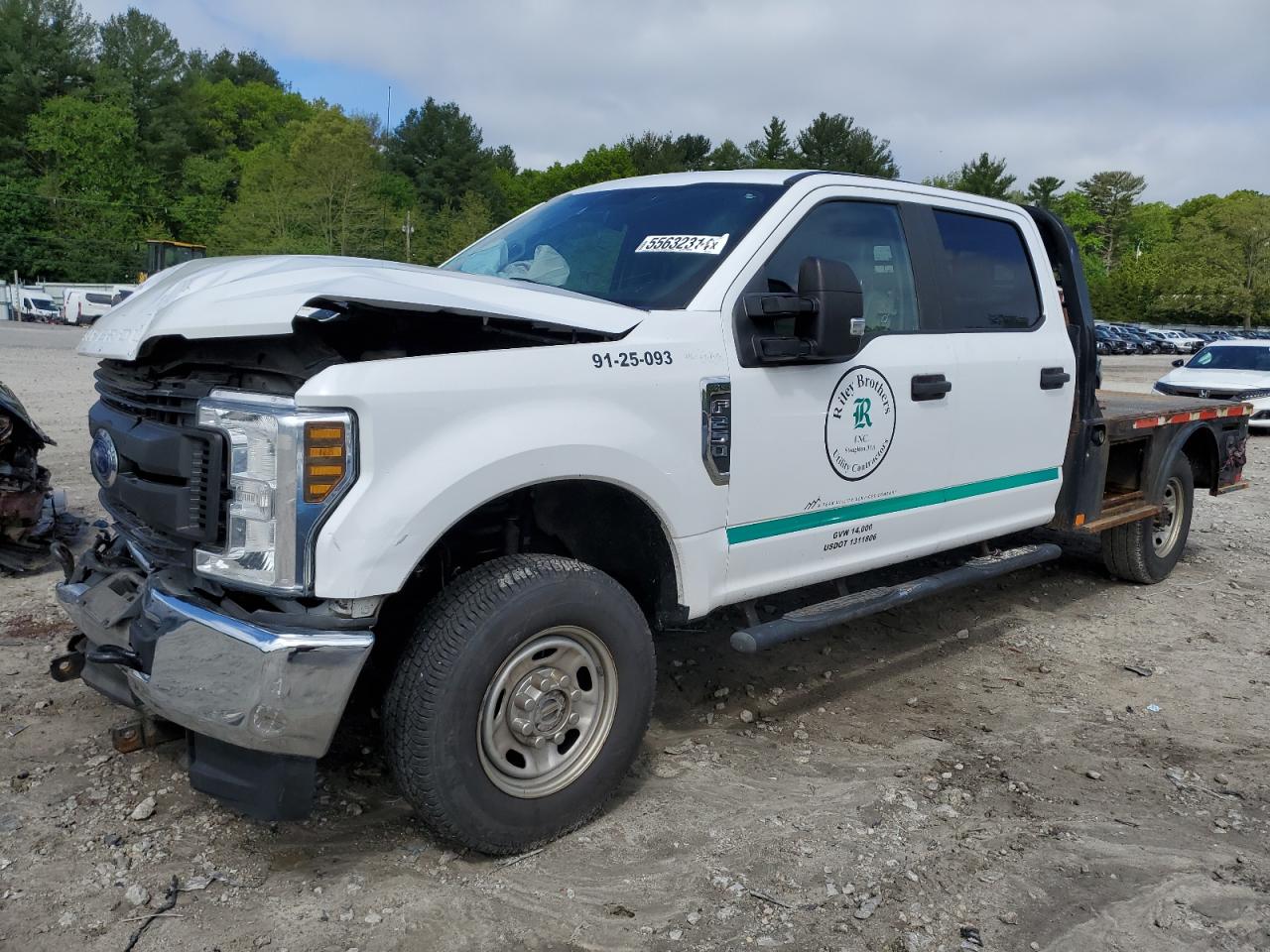 FORD F250 2019 1ft7w2b66kee57010