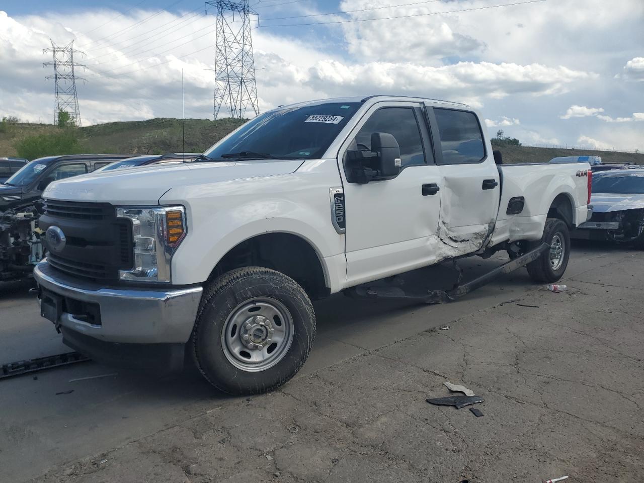 FORD F250 2019 1ft7w2b66kee88371