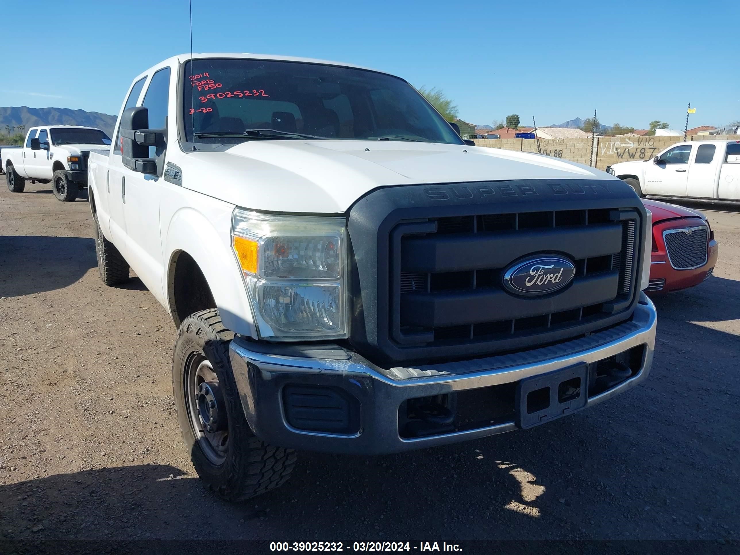 FORD F250 2014 1ft7w2b67eeb12556