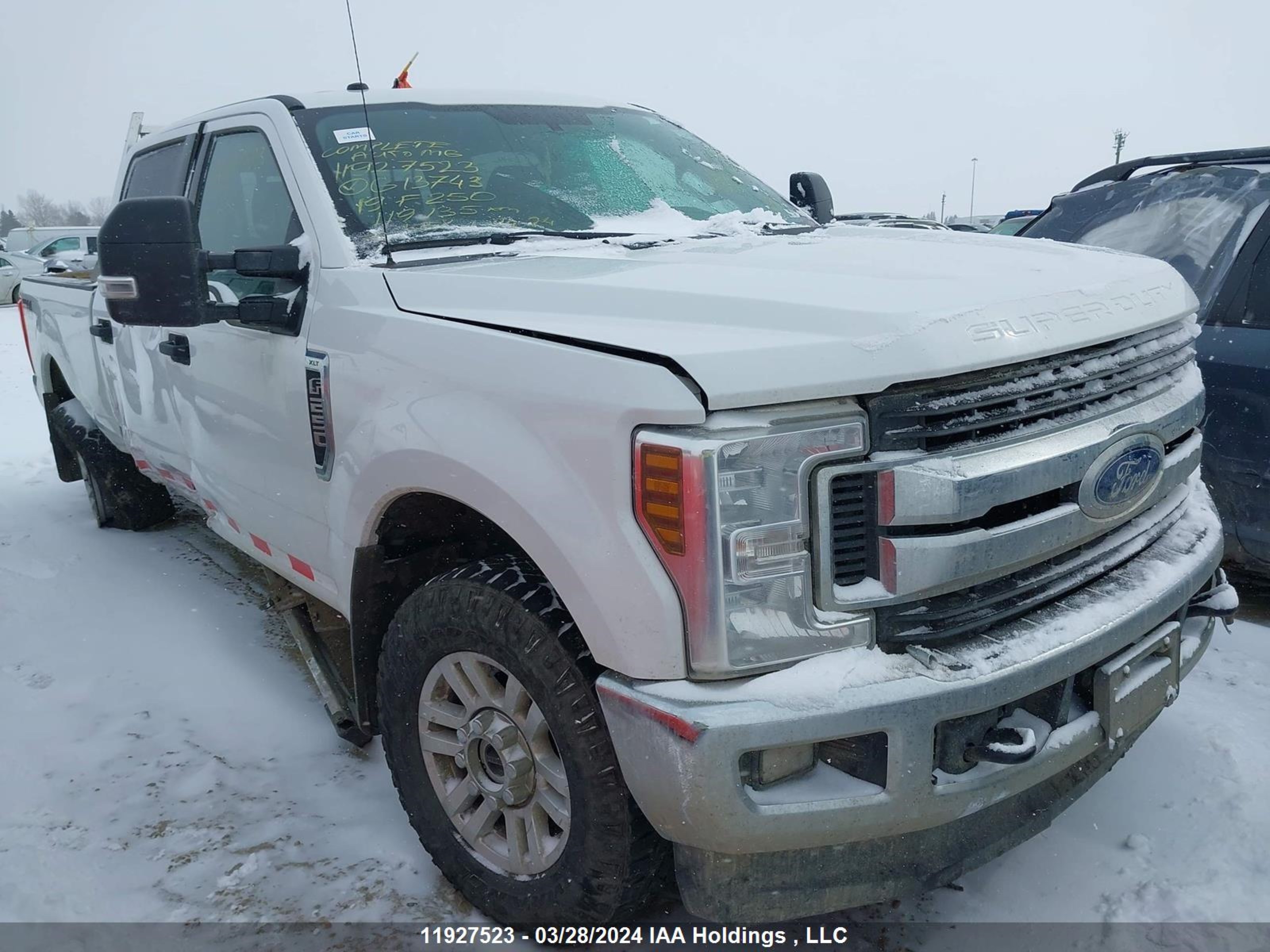 FORD F250 2019 1ft7w2b68keg13743