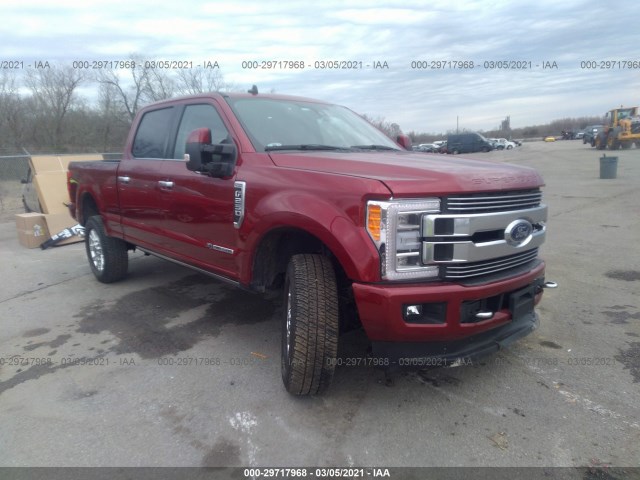 FORD SUPER DUTY F-250 SRW 2019 1ft7w2bt1keg63390