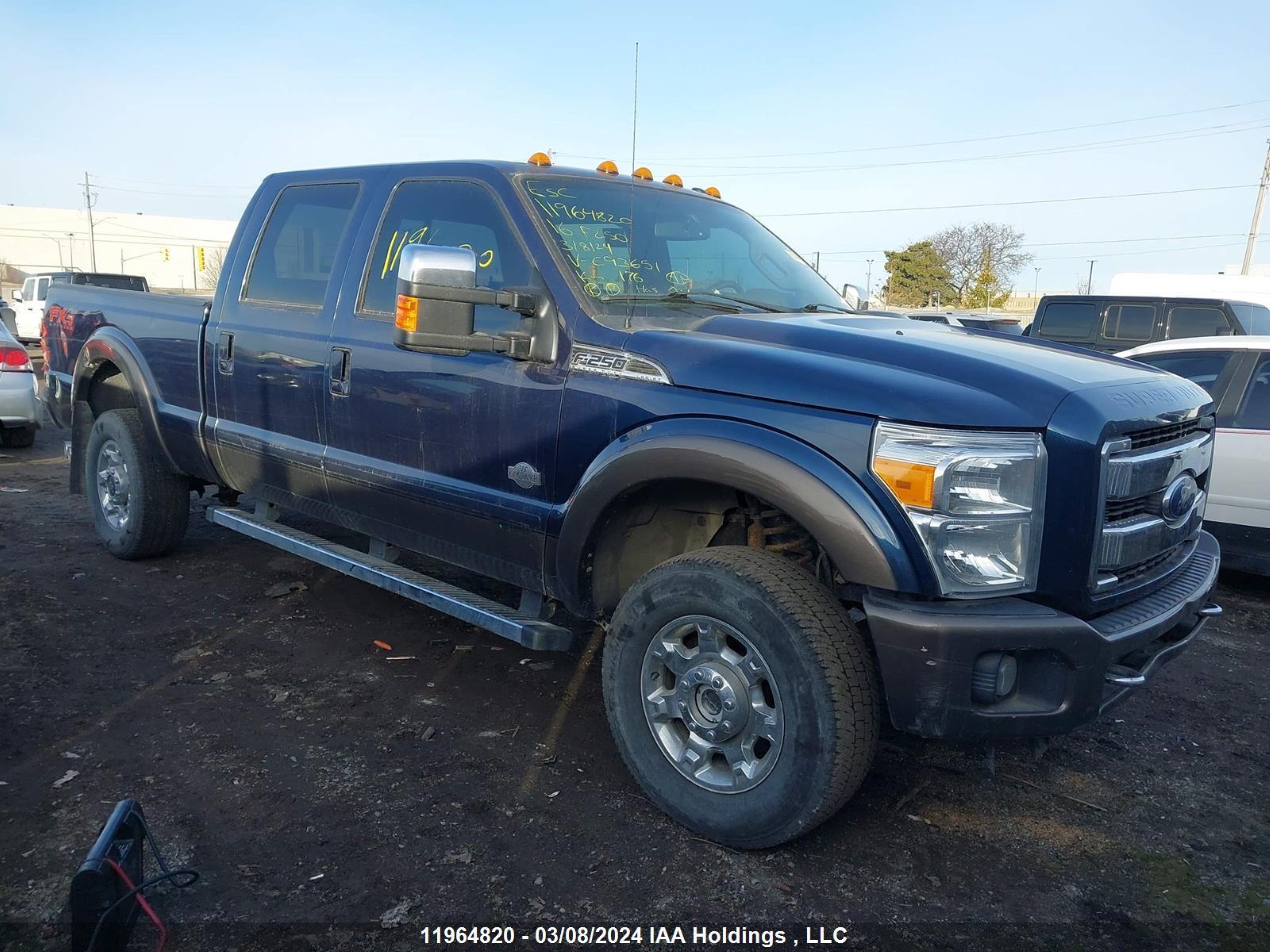 FORD F250 2016 1ft7w2bt5gec93651